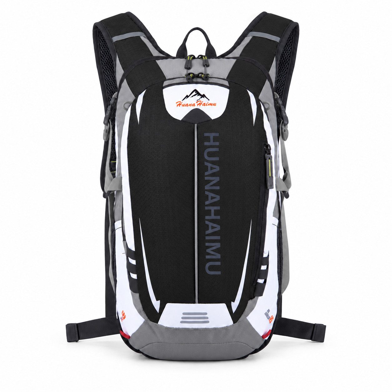 RAIKOU Fahrradrucksack 27 L Sportrucksack / Trinkrucksack / Reiserucksack / Outdoor (Trinksystemvorbereitung), mit Helmnetz