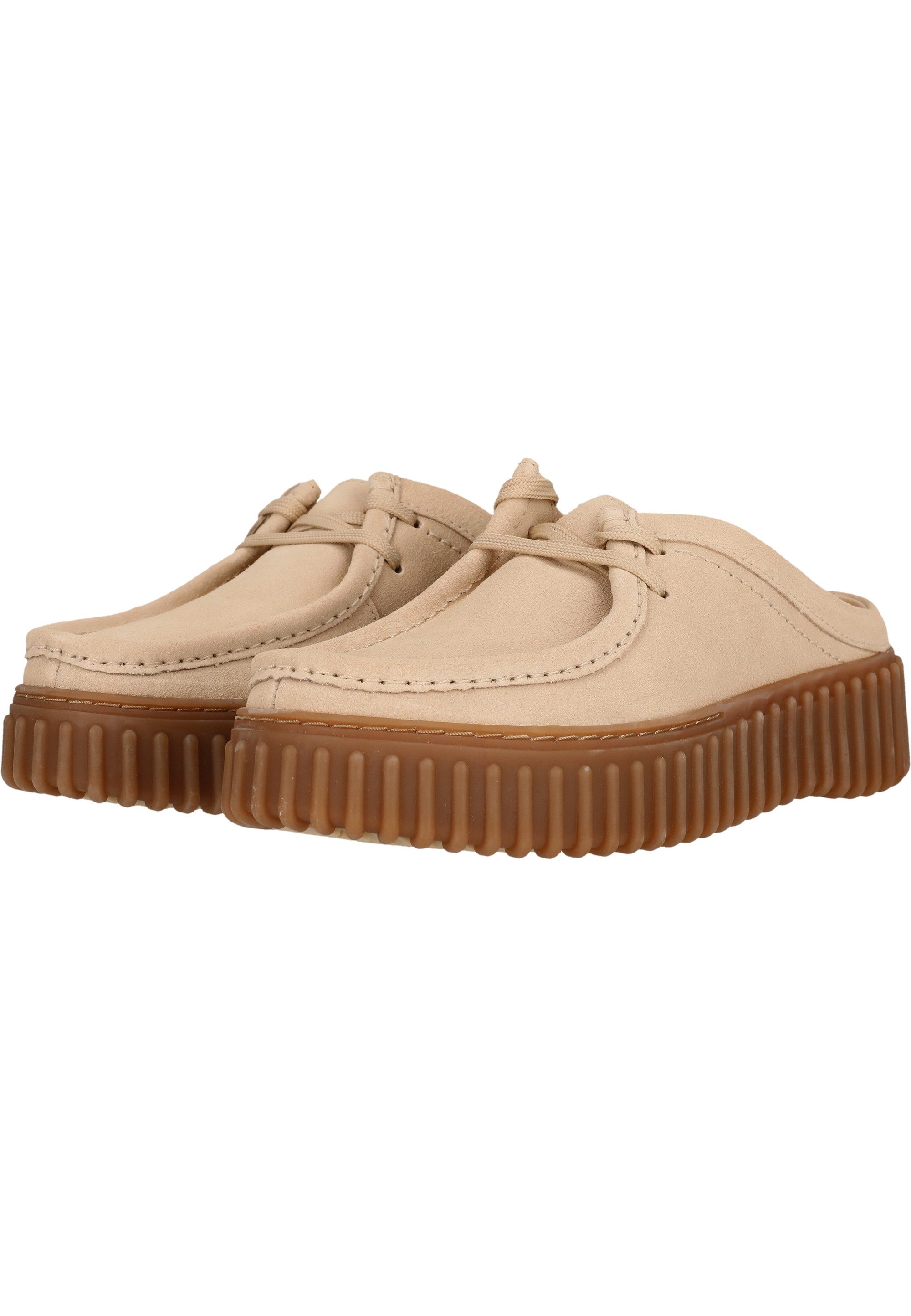 Clarks Torhill Mule Slipper mit Contour Cushion-Fußbett