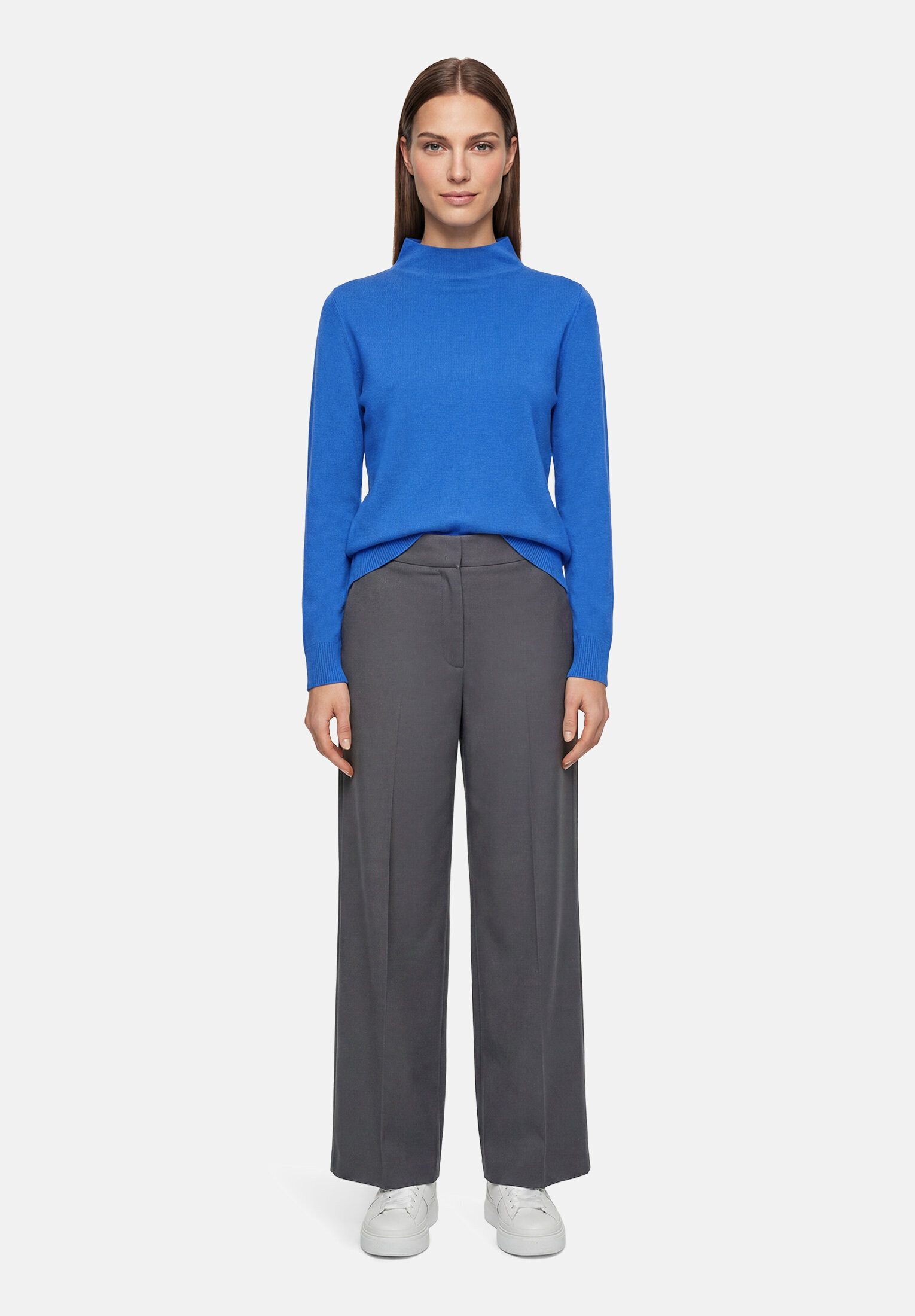 Betty Barclay Strickpullover Damen mit Stehkragen (1-tlg)