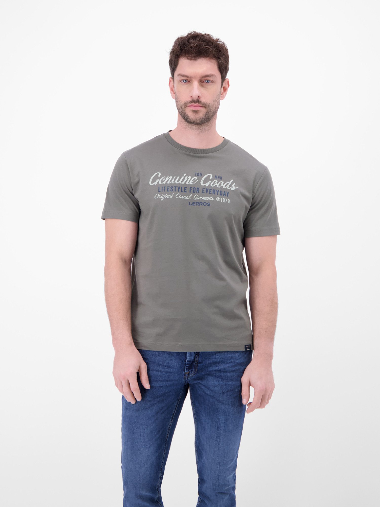LERROS T-Shirt T-Shirt in Jersey-Qualität mit Print günstig online kaufen