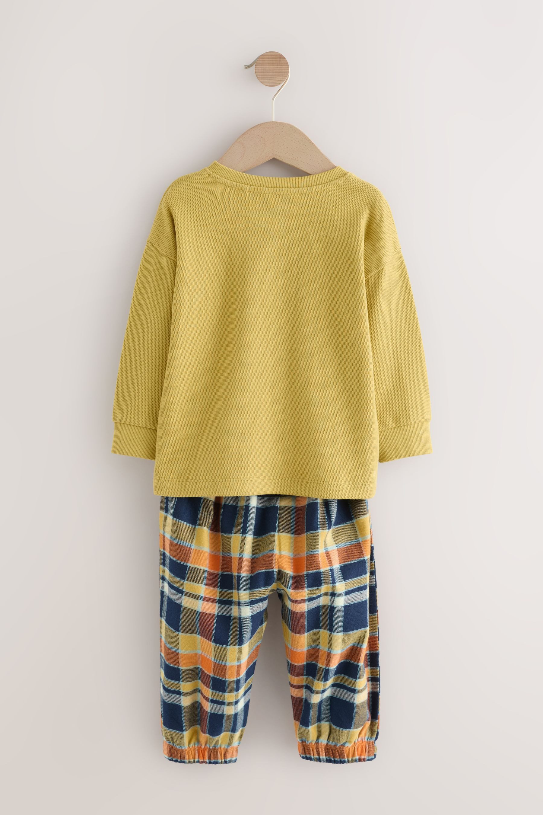 Next Pyjama Gewebte Schlafanzughose mit Karomuster, günstig online kaufen