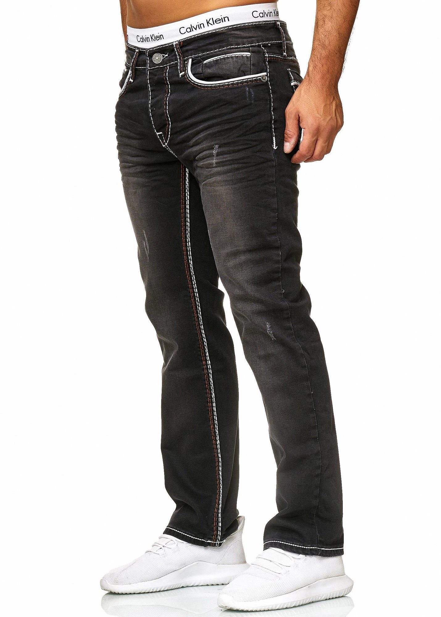 Design Slim-fit-Jeans Modell Fit Used Herren Slim 5167 Denim Jeans Code47 Code47