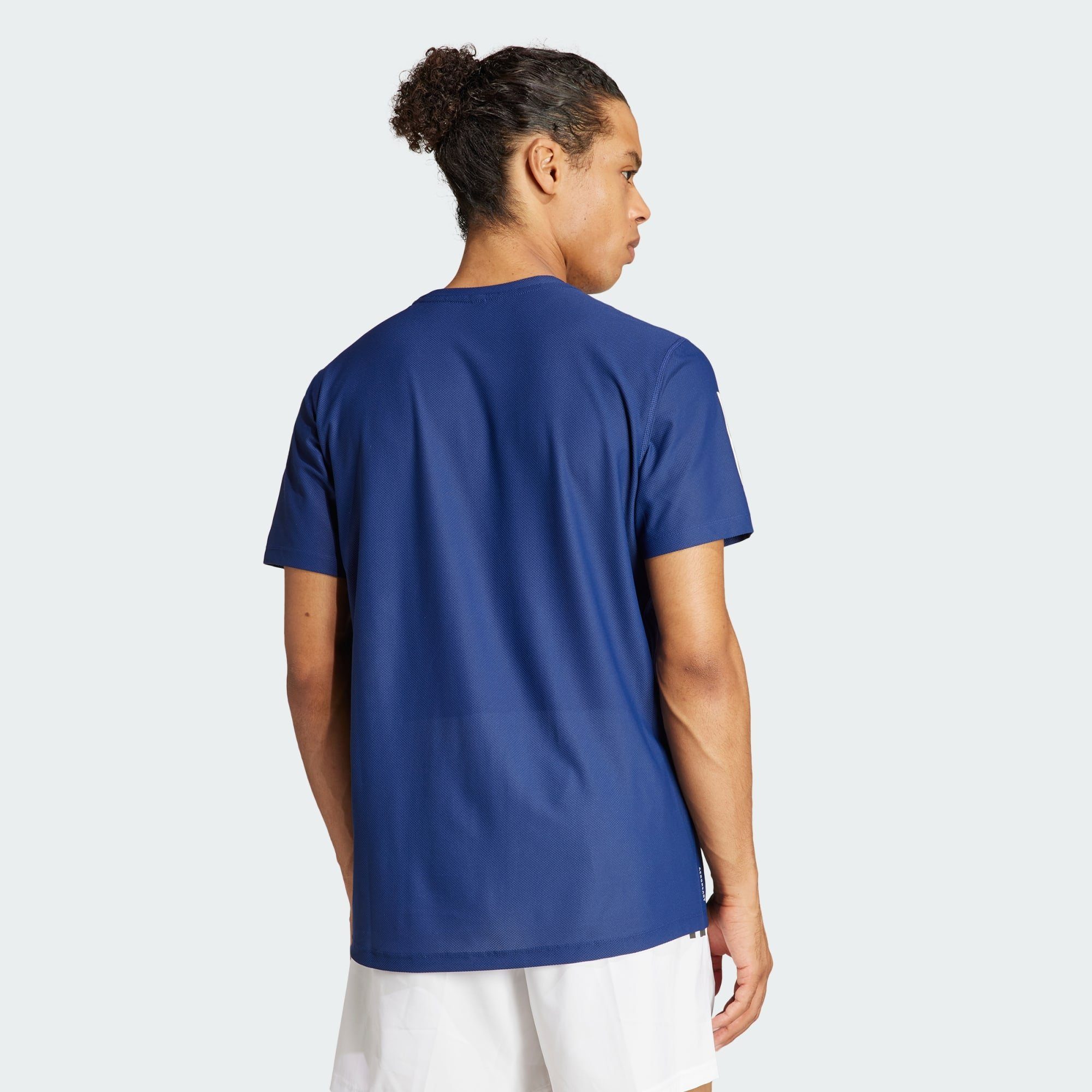 Laufshirt RUN adidas Dark OWN THE Blue T-SHIRT Performance