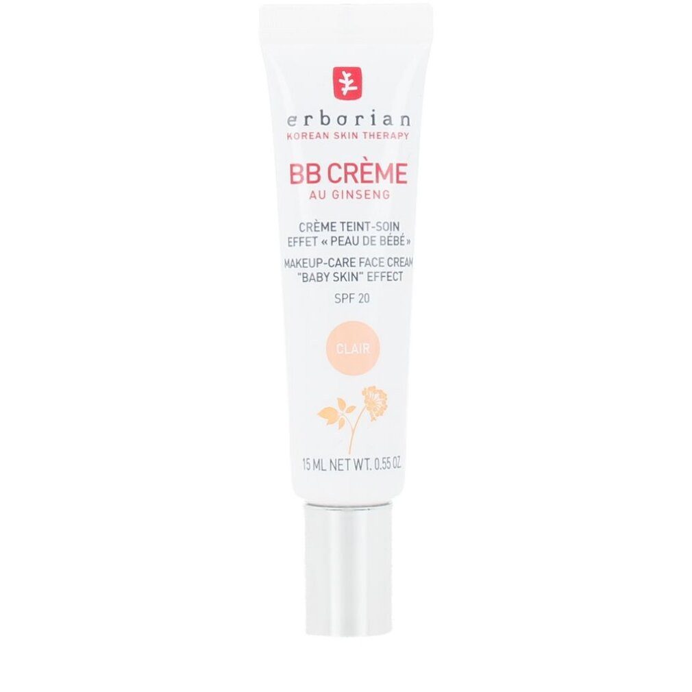 Erborian Tagescreme BB krém SPF 20 (BB Creme Make-up Care Face Cream) 15ml - Shade: Clair