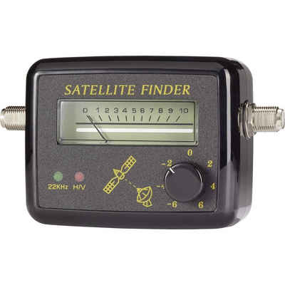 Renkforce Satfinder Analoger Satelliten-Finder, Signalton, Pegelsteller