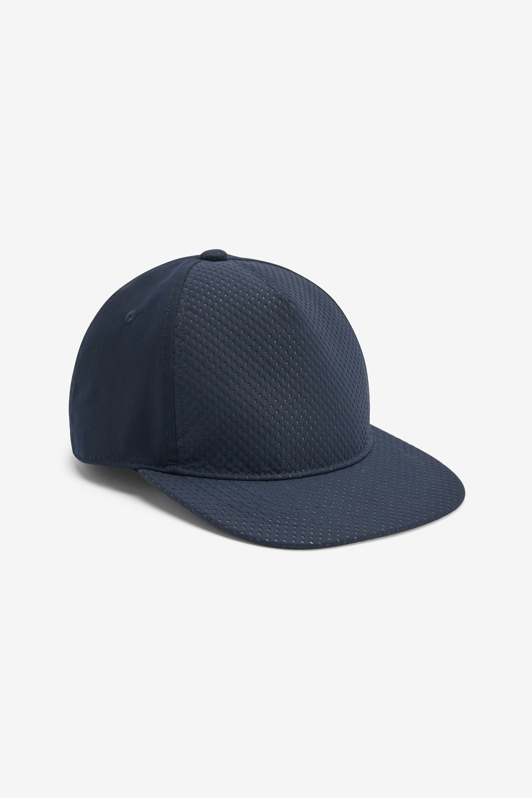 Baseball Cap aus (1-St) hochwertigem Polyamid Navy Blue Kappe Next