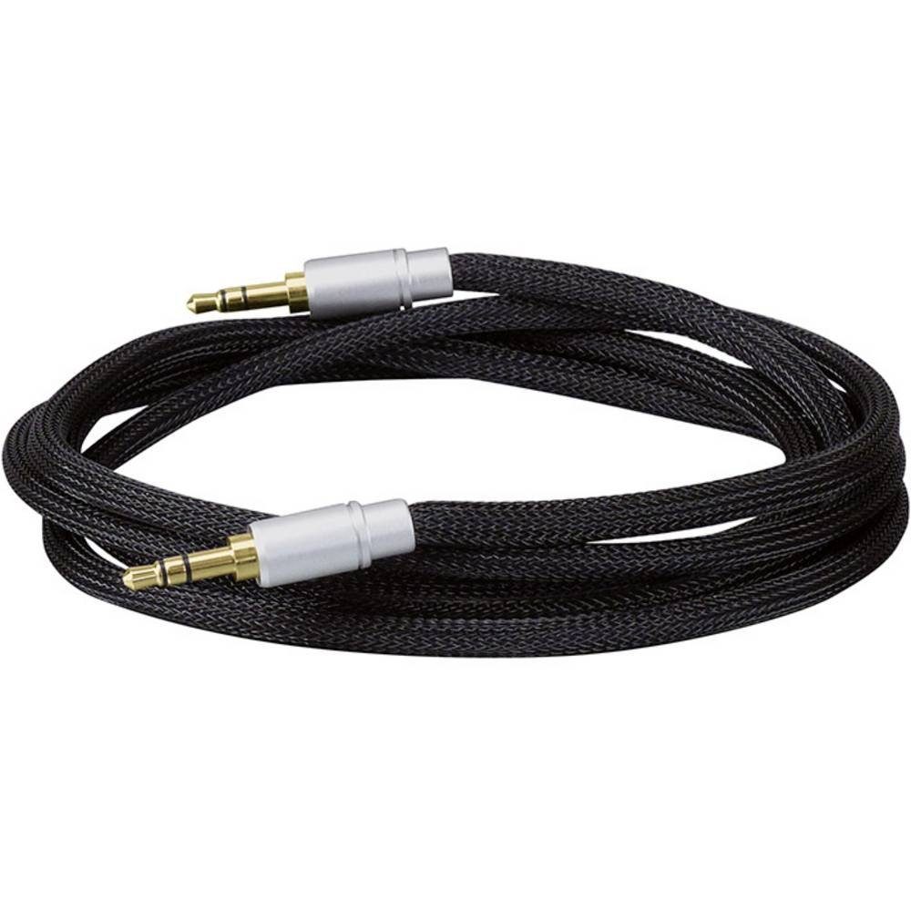 Dynavox 3.5 mm Klinkenkabel 207382 Audio- & Video-Kabel, (3.00 cm), Flexibel