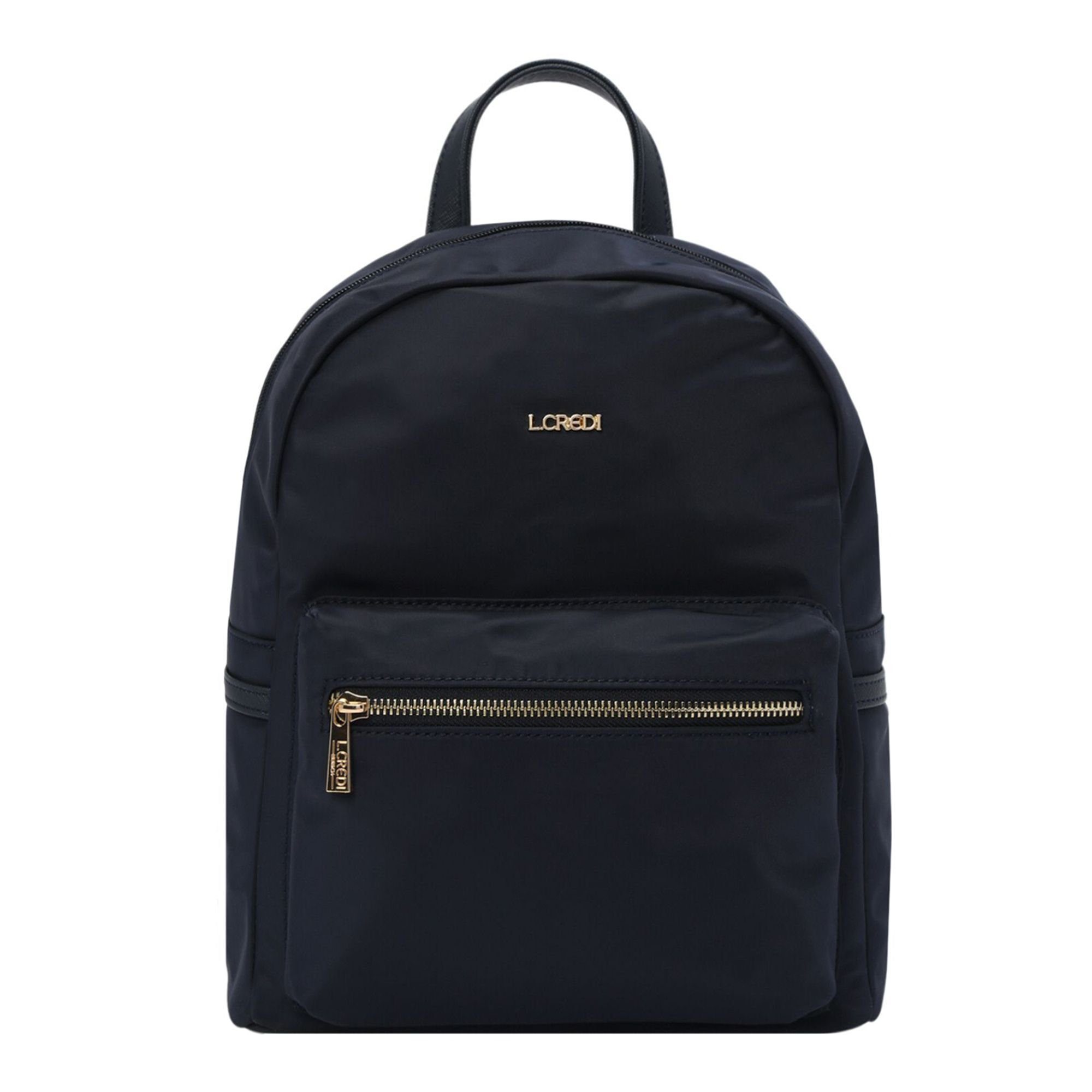 L. CREDI Cityrucksack Alena, Kunstleder marine