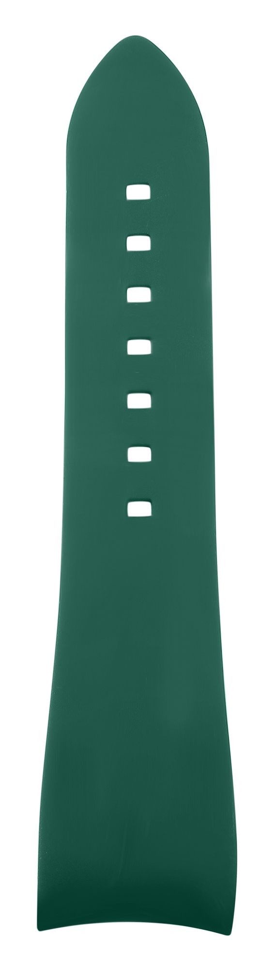 Engelhardt Uhrenarmband 8400073 hochwertiges Silikon, Dornschließe, grüm, 18 - 24 mm