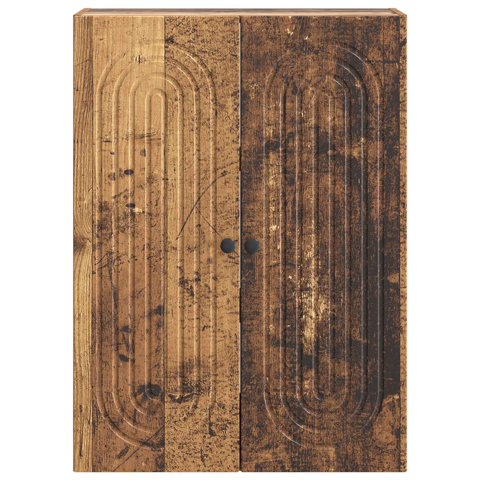 vidaXL Hängeschrank 66 x 34,5 x 90 cm Hängeschrank Wandschrank Altholz 66x34,5x90 cm Holzw