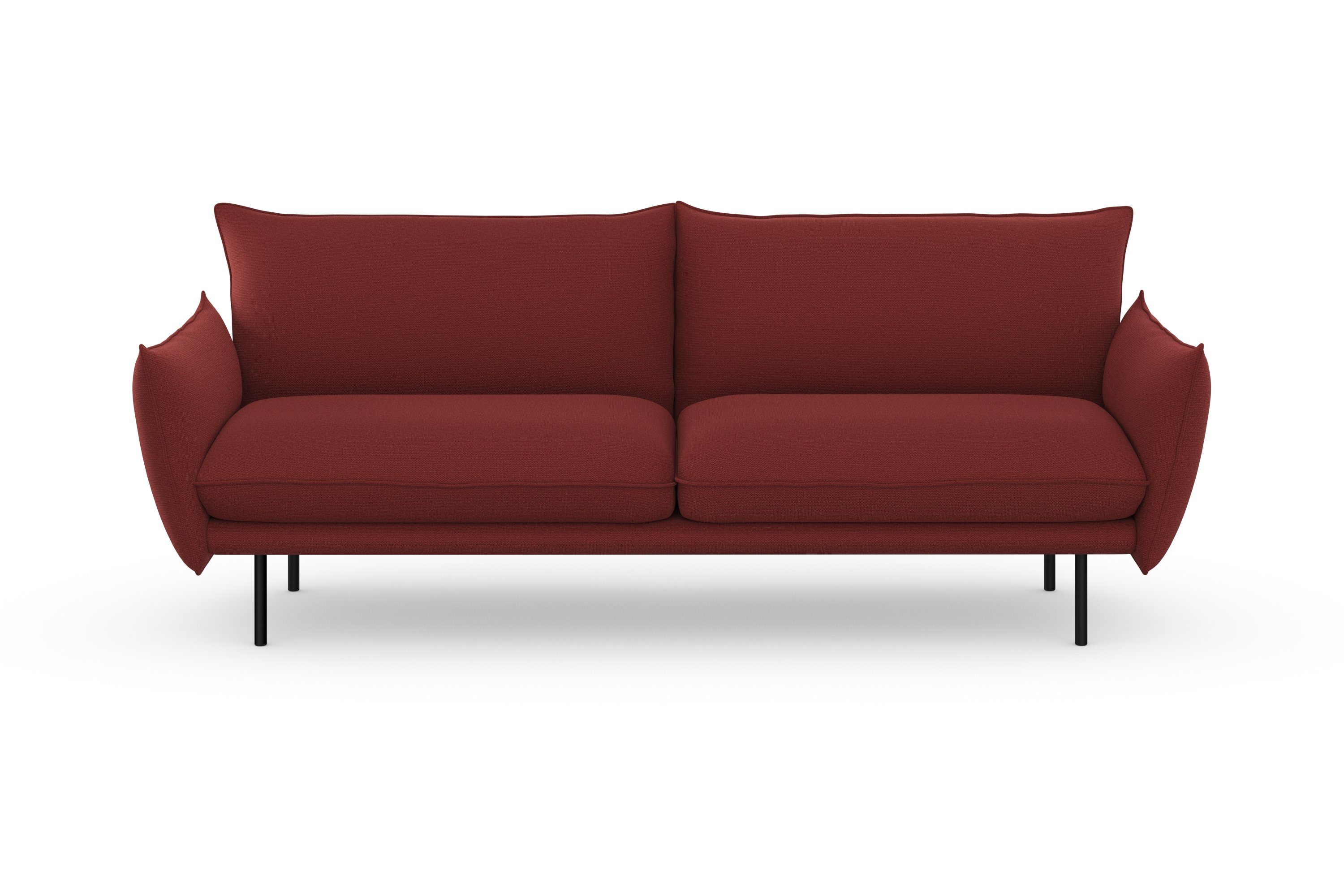 OTTO home 3-Sitzer Stine, Besonderes Design durch Kissenoptik und Keder