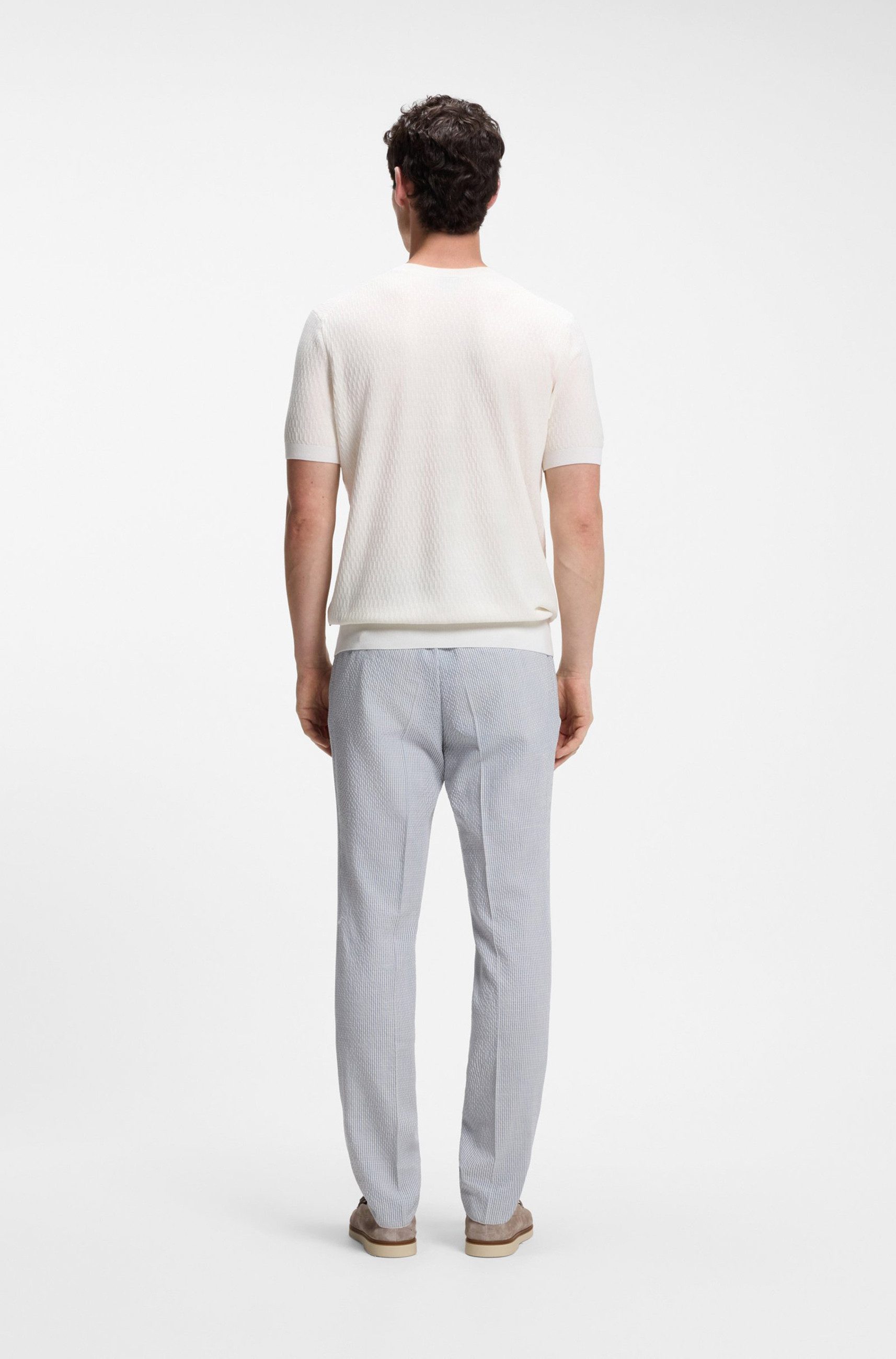 BOSS Strickpullover H-Laruso (1-tlg)