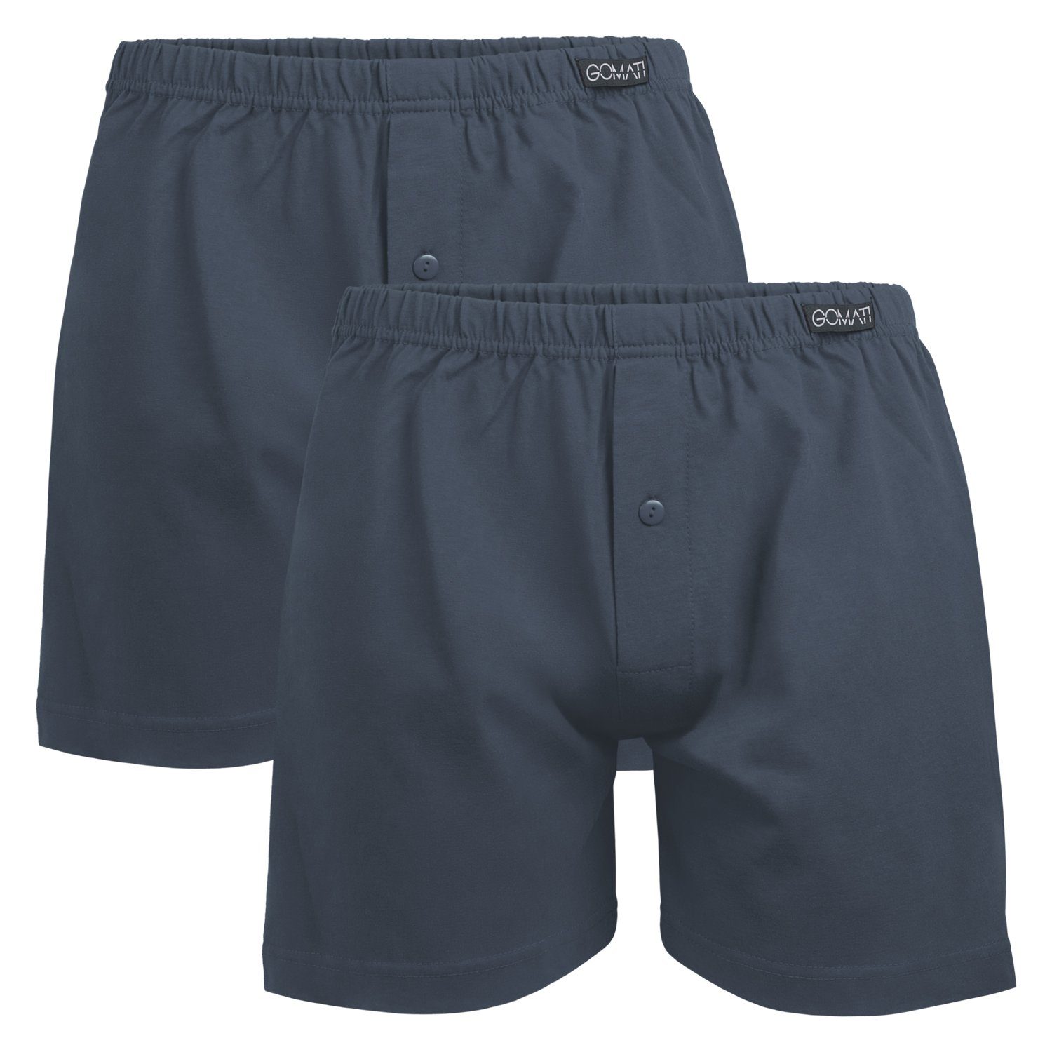Boxershorts Herren Jersey Boxershorts (2 Stück) Baumwolle
