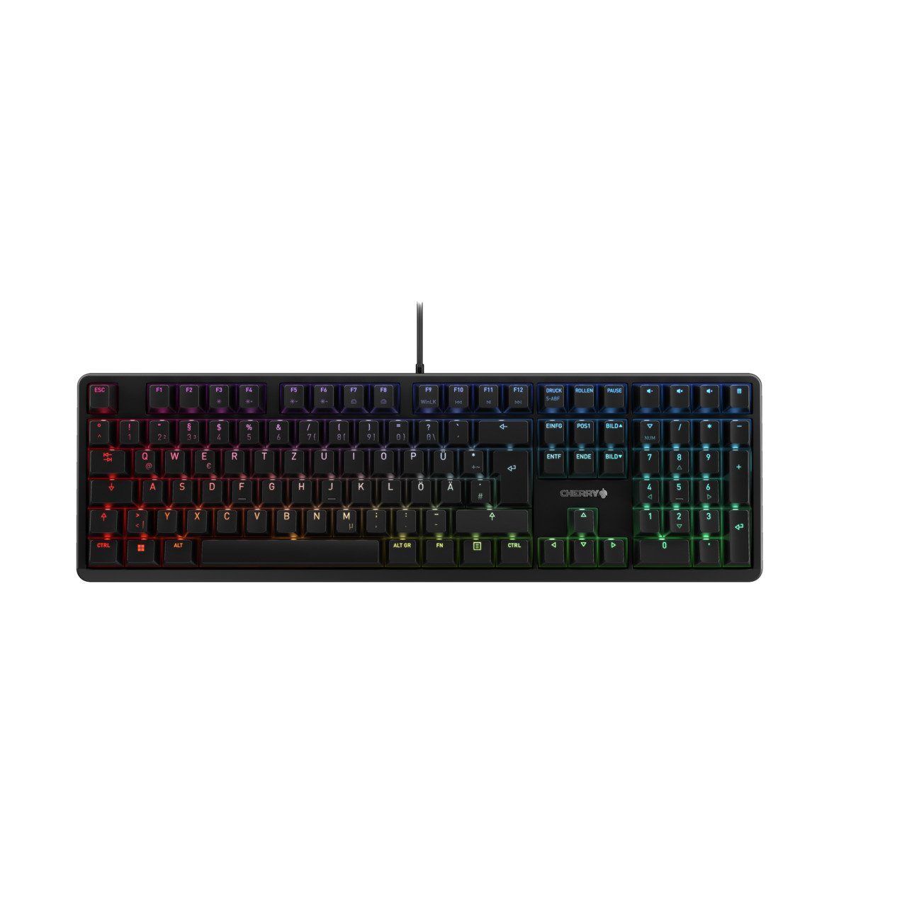 Cherry G80-3000N RGB Gaming-Tastatur (MX Red Silent)
