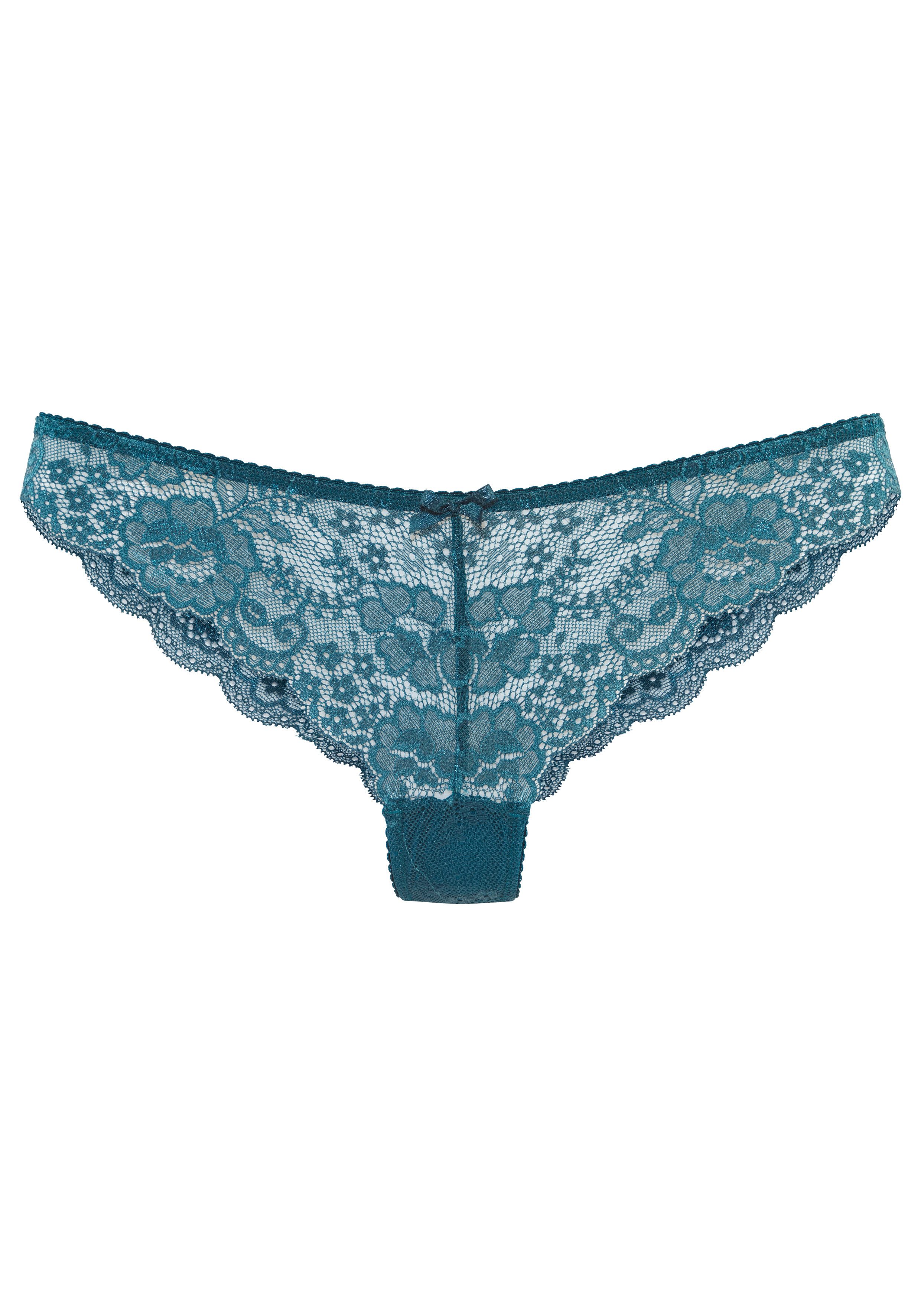 LASCANA String aus schöner Vollspitze und Schleife – Bild 2 von 5