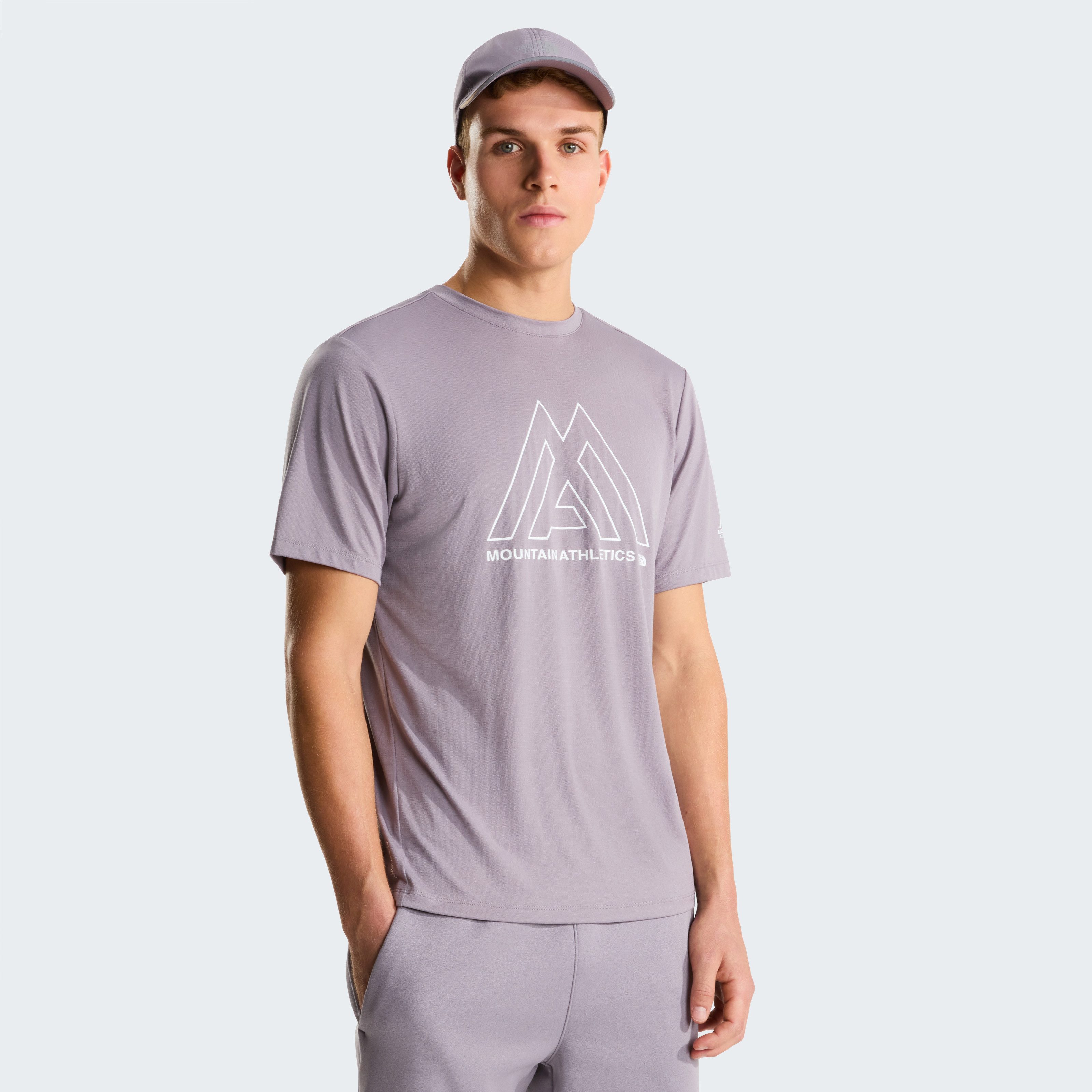 The North Face Funktionsshirt M MA 24/7 SHORT SLEEVES TEE pflegeleichtes Material, leichtes Polyester, Rundhalsausschnitt