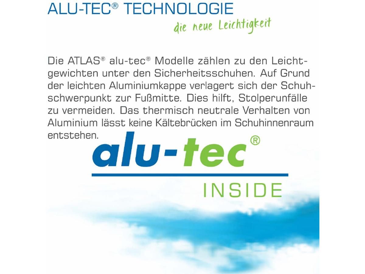 ATLAS SL 465 XP 2.0 blue ESD Sicherheitsschuh mit Klettverschluss & Aluminiumkappe