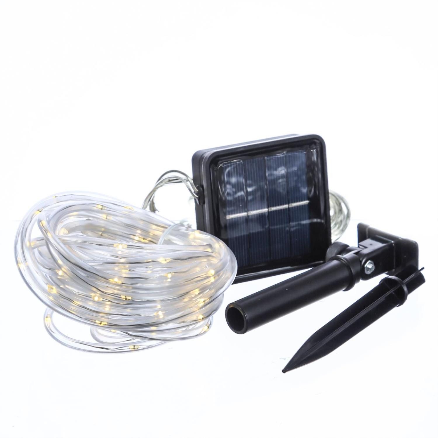 MARELIDA LED-Lichterschlauch LED Solar Lichterschlauch warmweiß günstig online kaufen