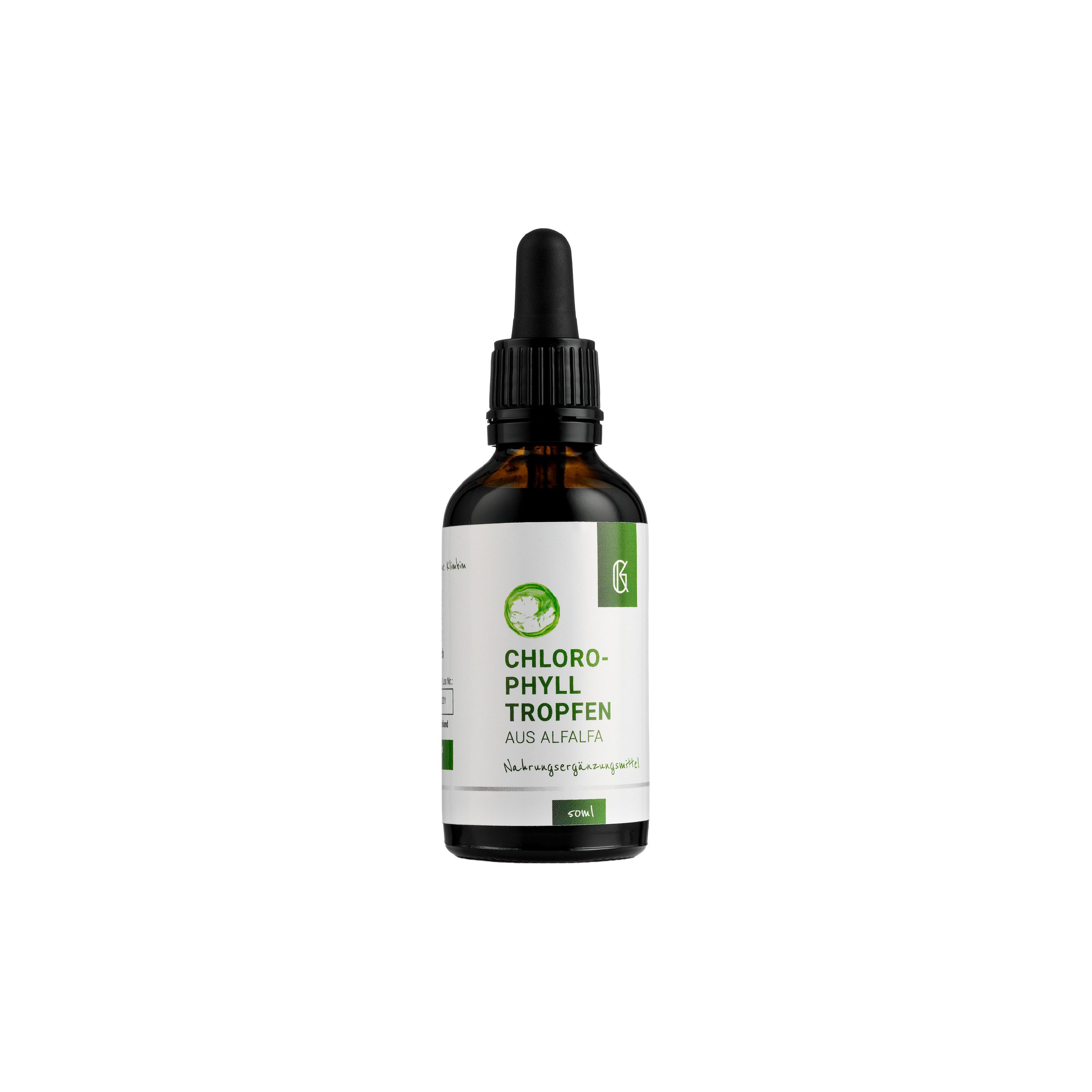 Kraftgras Chlorophylltropfen aus Alfalfa Tropfen, 50 ml