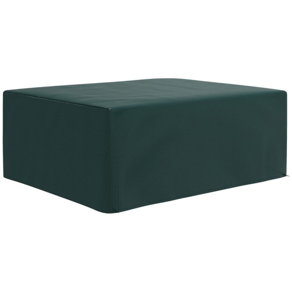 CHICFURN Gartenmöbel-Schutzhülle Abdeckplane aus PE, wasserdicht mit UV-Schutz (Packung, 1-St., Abdeckung für Gartenmöbel, Tische und Sitzgruppen), Grün, 235x190x90 cm, für den Außenbereich