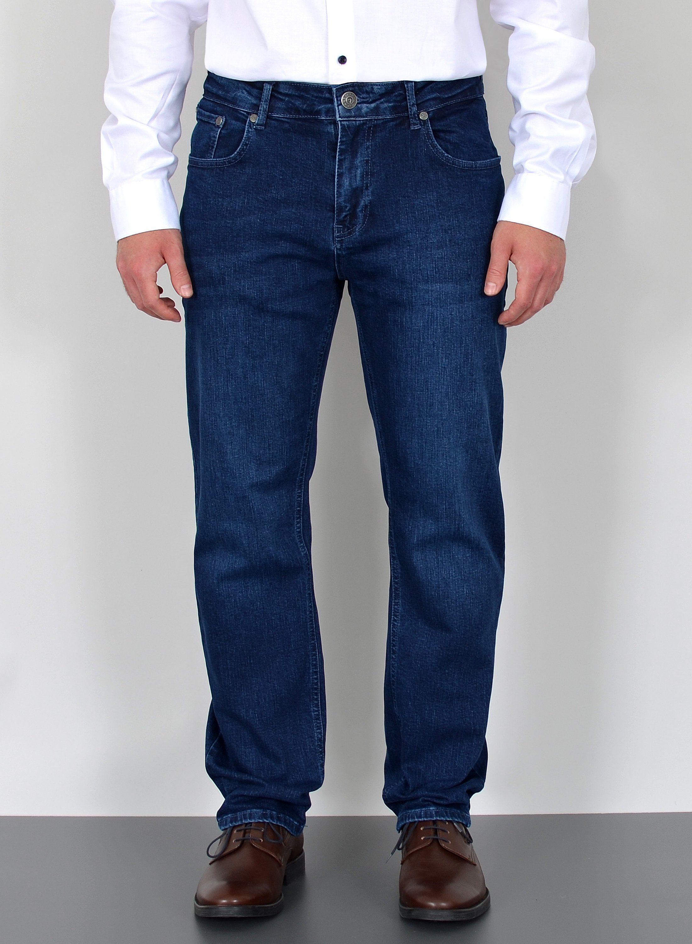 ADAM JEANS Straight-Jeans F100 Herren Straight Fit Jeans Hose Regular, bis Übergröße / Plussize Große Größe, Männer Straight Jeanshose mit Geradem Bein und normaler Form, Herren Jeans Straight Hose mit normaler Leibhöhe Stretch, Männer Jeans Hose Straight Fit Gerade Comfort, Herren Jeans, Jeans Herren, Herren Jeanshose Straight Fit, Jeans Herren Hose, Gerade Schnitt Jeans Herren, Jeans Herren Straight Fit Herren Jeans, Straight Leg Jeans