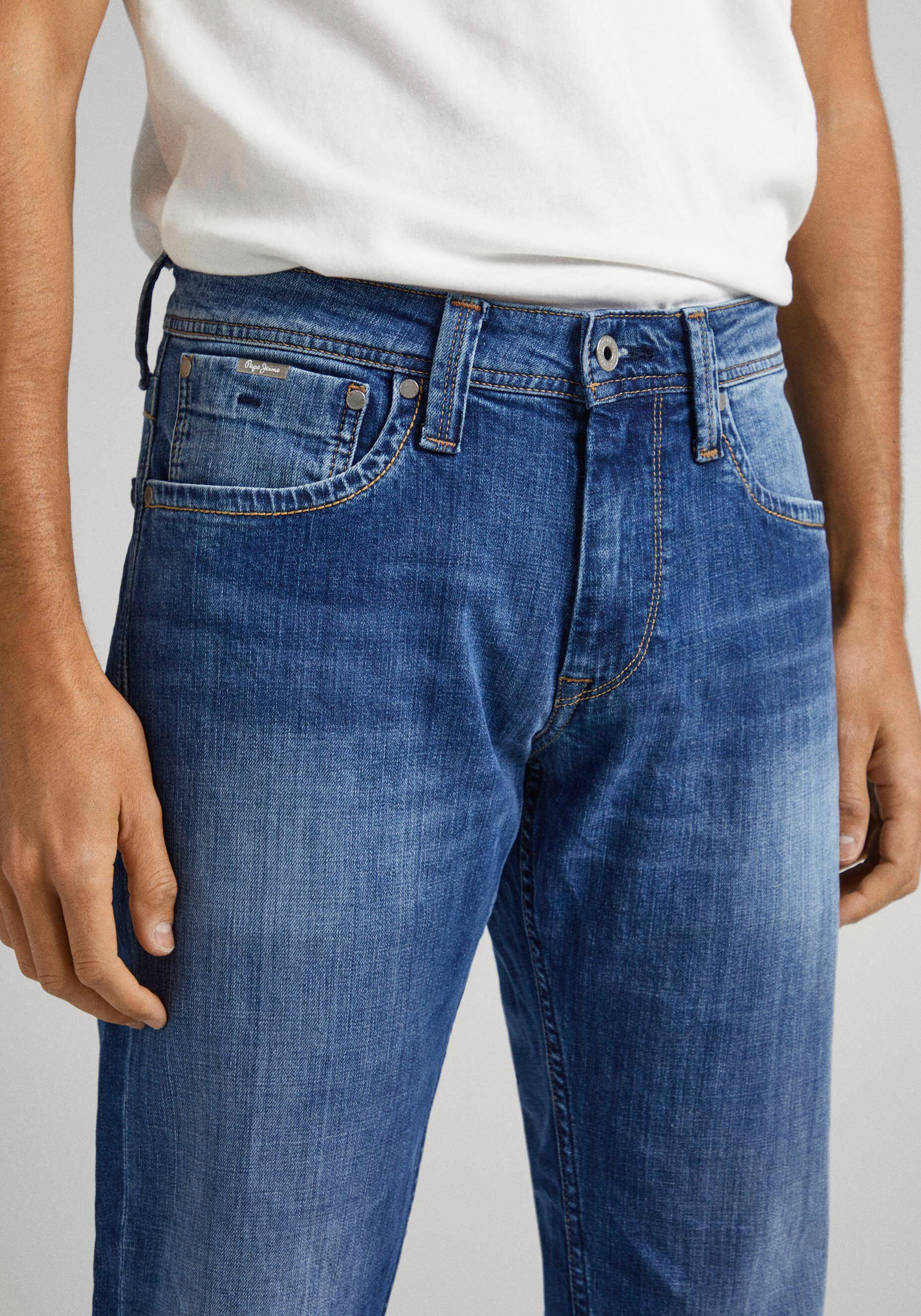 KINGSTON Relax-fit-Jeans ZIP Jeans Pepe
