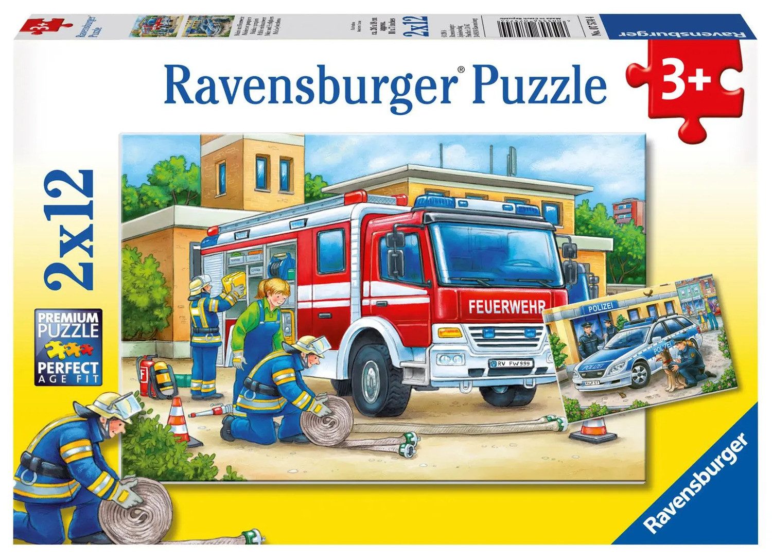 Ravensburger Puzzle Polizei und Feuerwehr. Puzzle günstig online kaufen