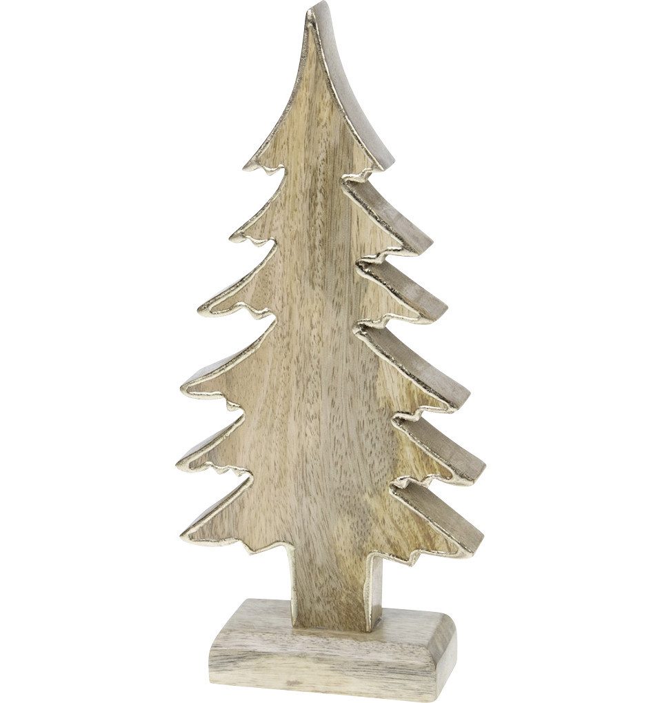 DIJK Weihnachtsfigur Dijk Baum Mango Holz 12 x 5 x 29 cm