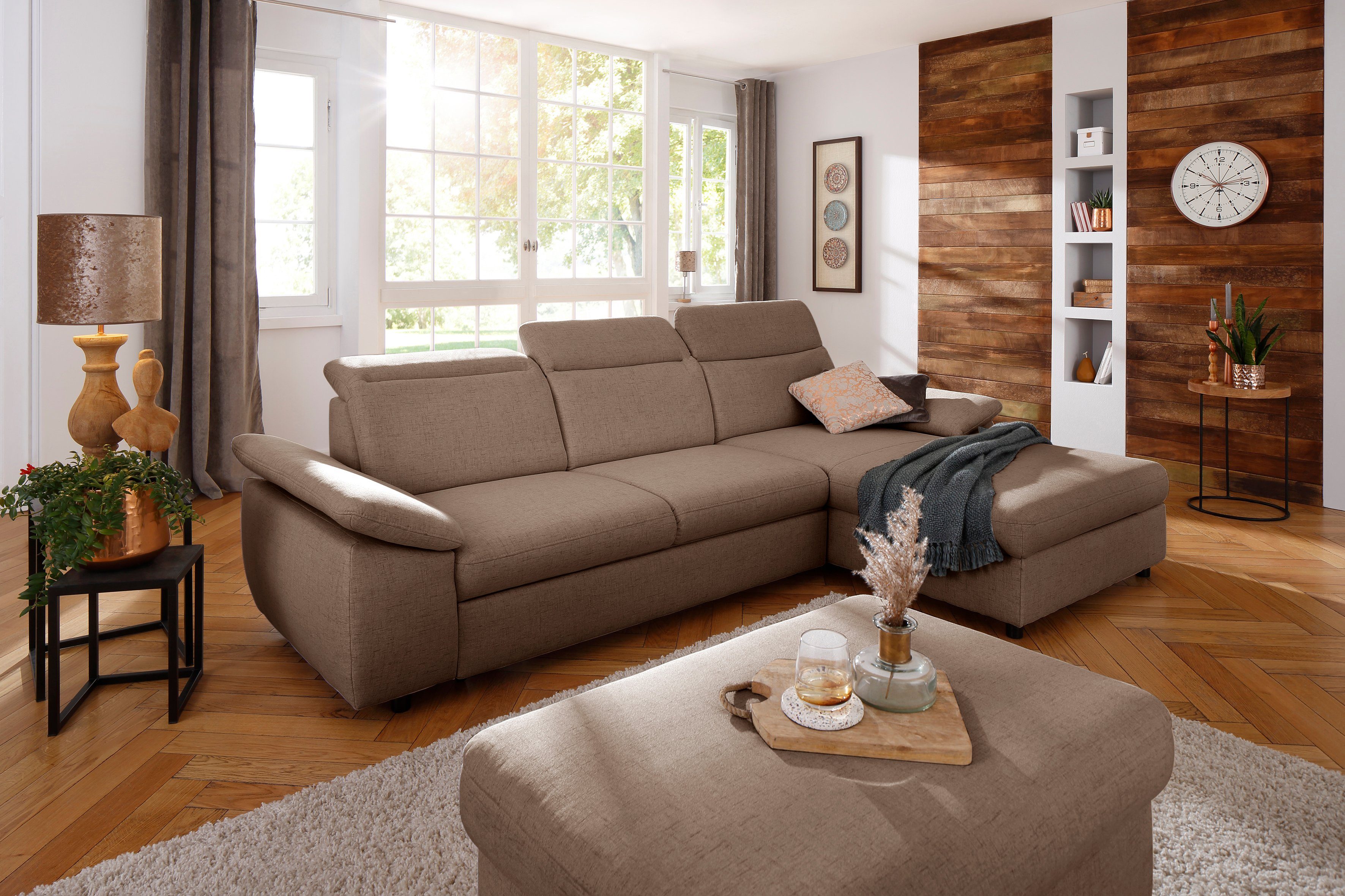 Home affaire Ecksofa Mauritius L-Form, mit günstig online kaufen