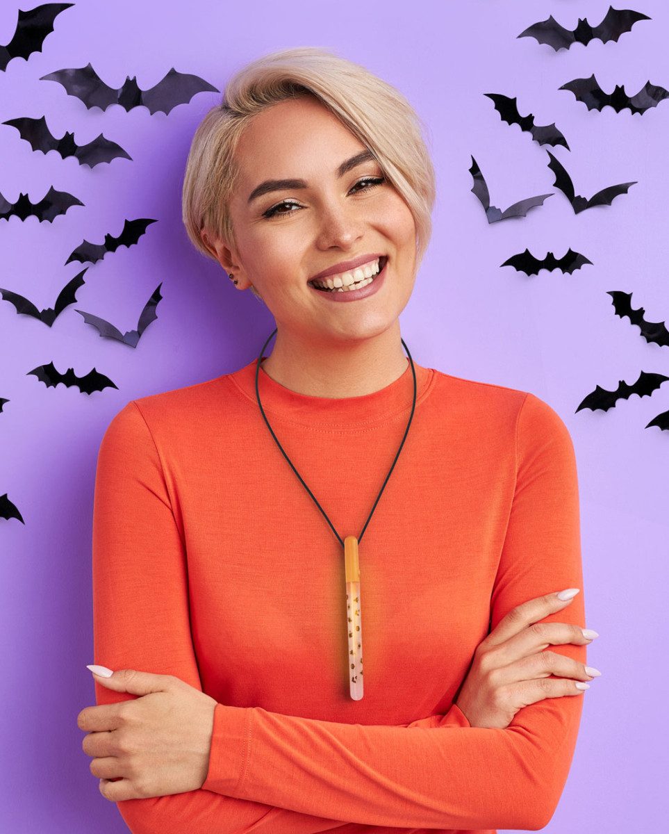 Horror-Shop Dekoobjekt Halloween Leuchtstab als Sicherheits Tool