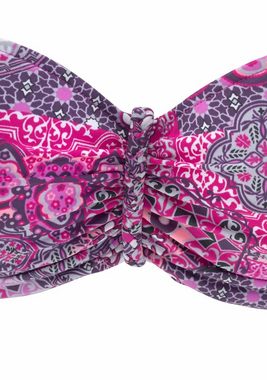 Buffalo Bandeau-Bikini-Top Shari, mit Paisleydruck