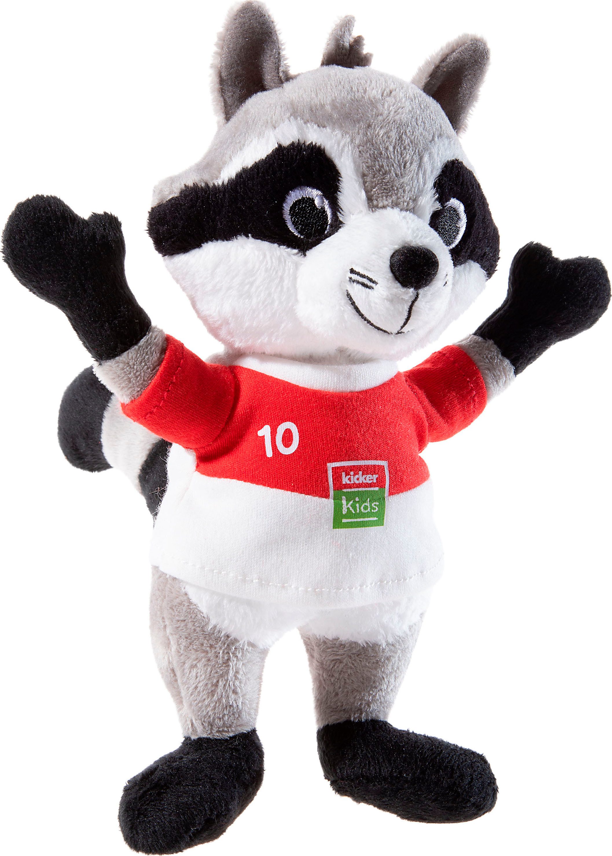 Heunec® Kuscheltier Kicker Kids, Waschbär Pele