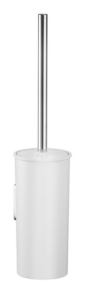 Keuco WC-Garnitur Collection Moll, Toilettenbürstengarnitur 398 mm -  Verchromt / Weiß
