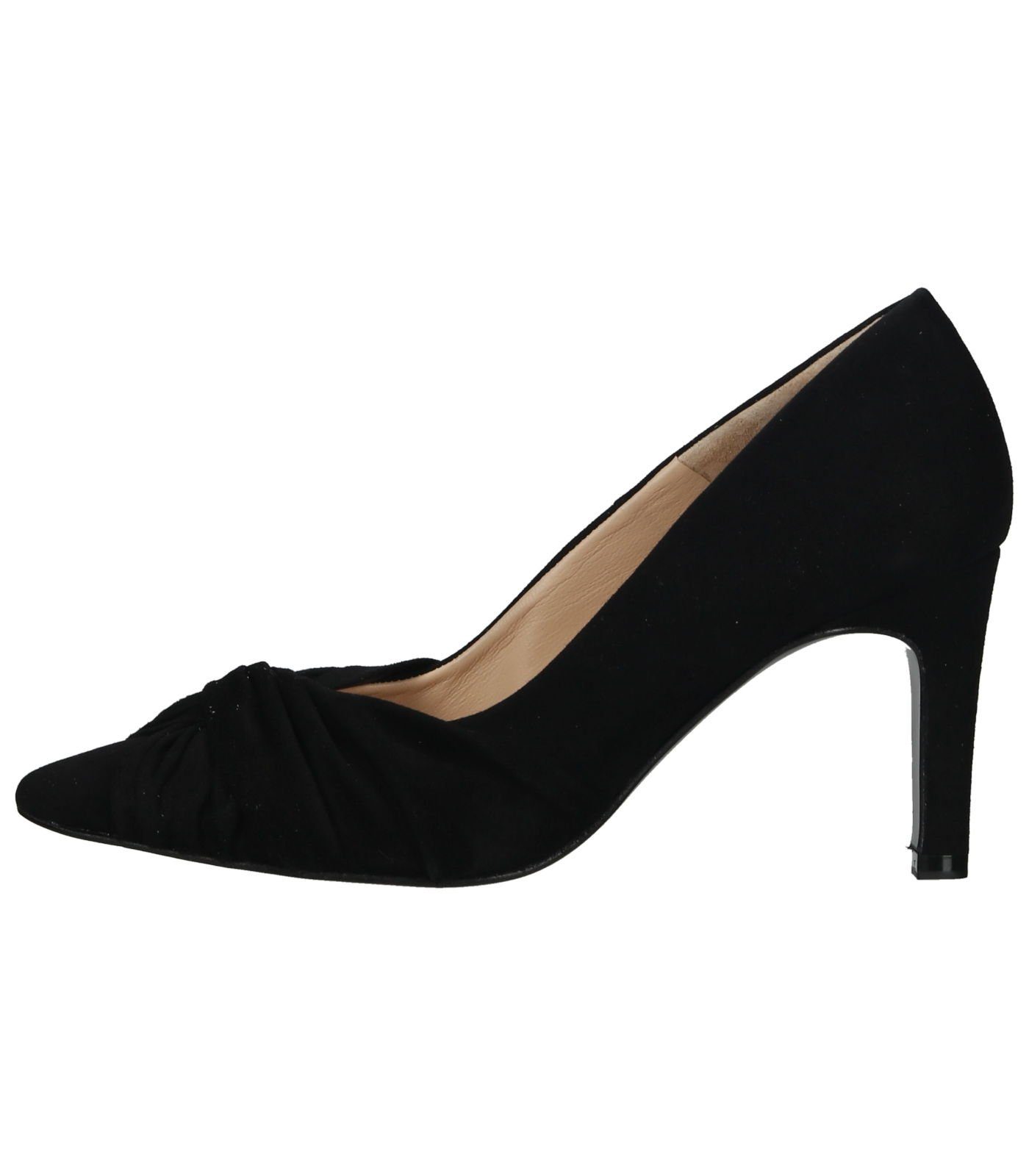 Schwarz Kaiser Peter Pumps Veloursleder Pumps