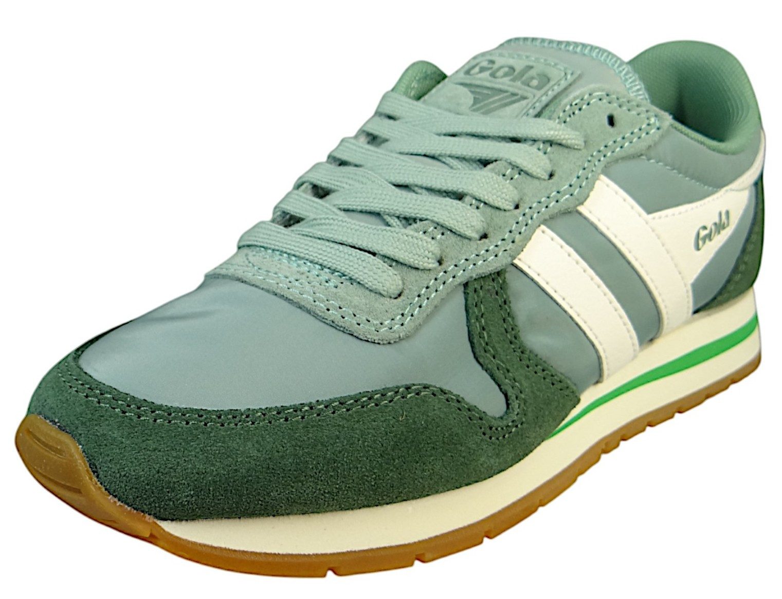 Gola CLB337 DN Green Mist/Evergreen/Off White Sneaker