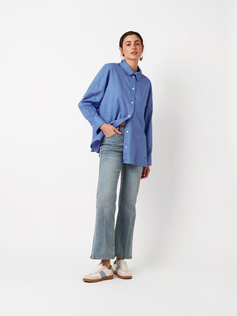 ROSNER Bootcut-Jeans Antonia Bootcut (1-tlg) mit Bootcut