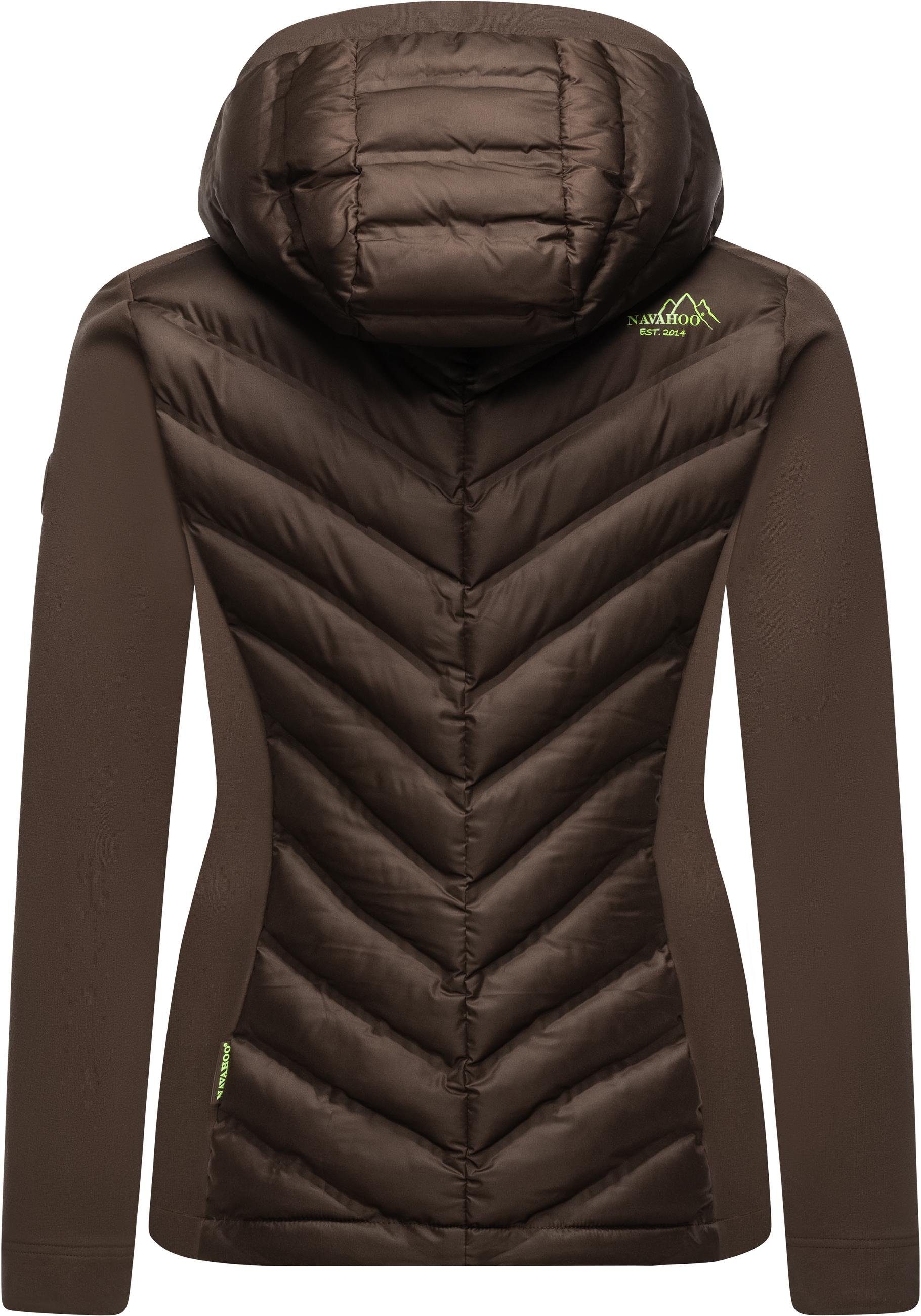 Navahoo Outdoorjacke Nimm Mich Mit stylische Übergangsjacke mit Kapuze