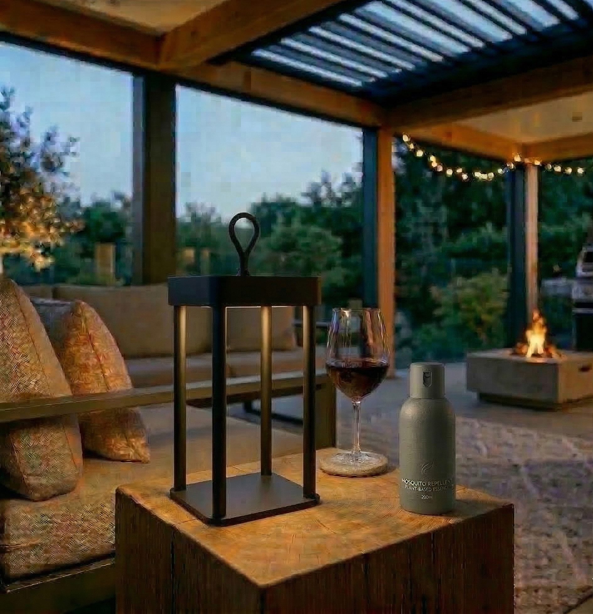 Coen Bakker Deco BV LED Außen-Tischleuchte Touch Tischlampe dimmbar mit Akku, In-/Outdoor, Touch-Funktion, LED fest verbaut, Kaltweiß, Warmweiß, Tageslichtweiß – Bild 2 von 5