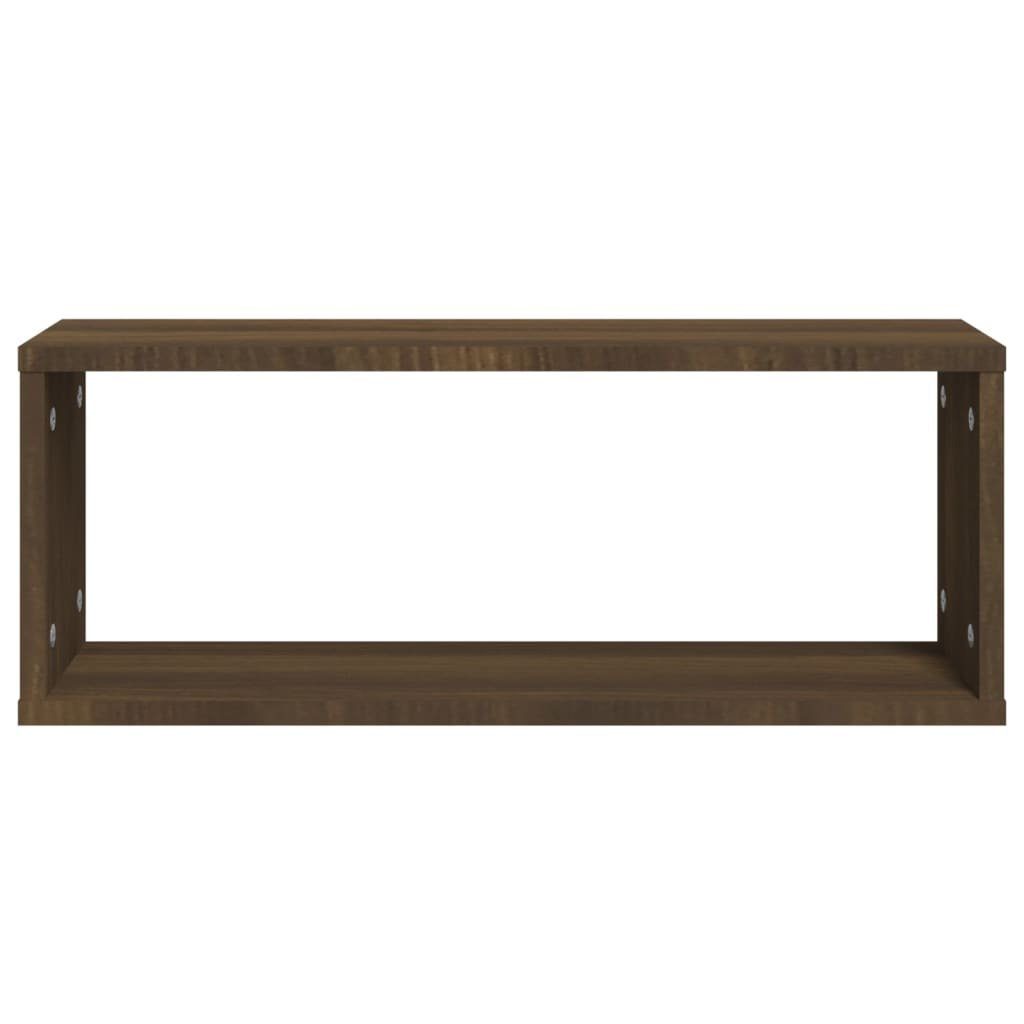 vidaXL Regal Würfelregale 2 Stk. Braun Eichen-Optik 60x15x23cm Holzwerkstoff, 2-tlg. – Bild 4 von 5