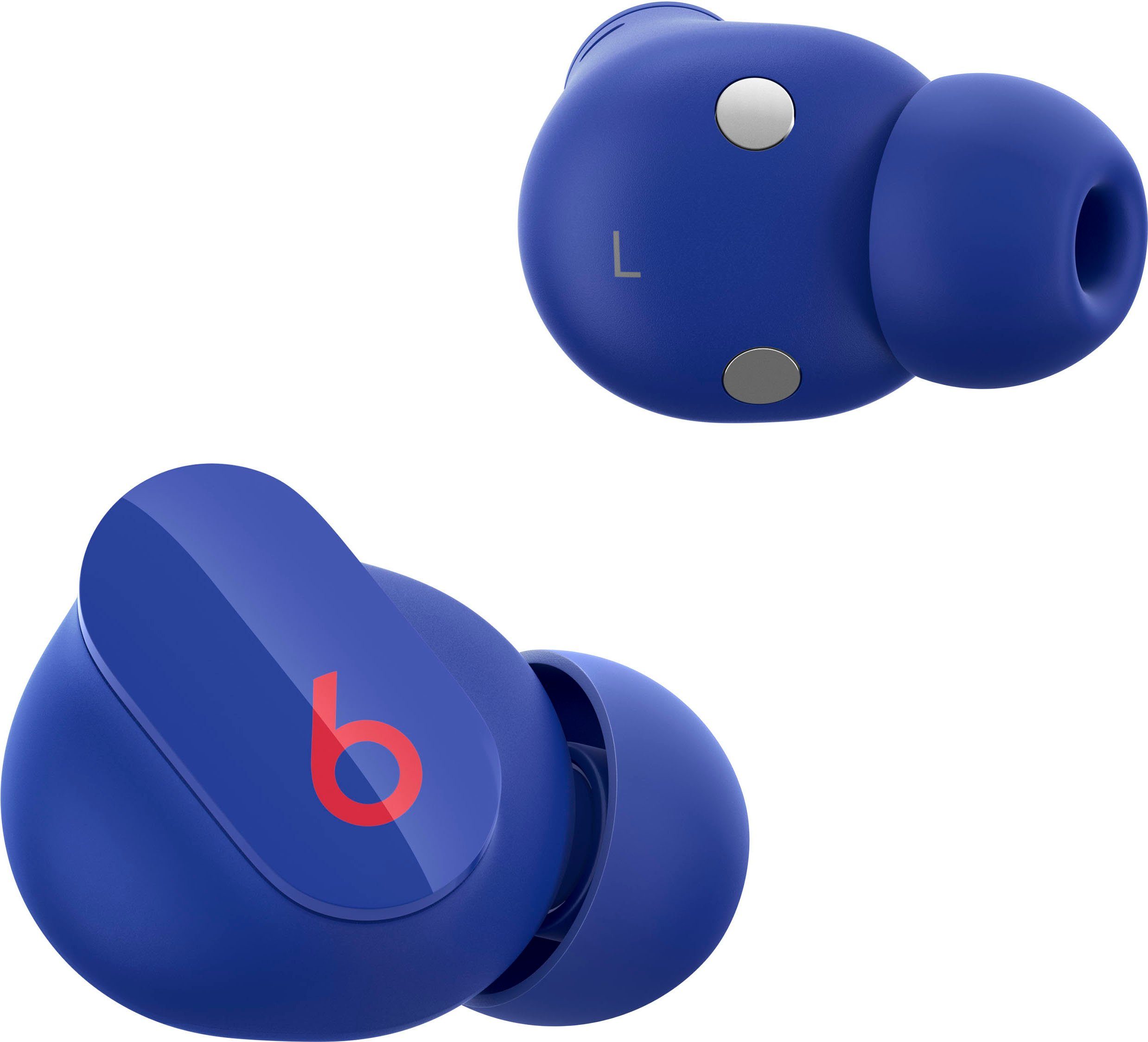Studio kompatibel Bluetooth, für Anrufe Kabellose ocean Beats Steuerung Buds und Geräuschunterdrückung) Siri, (ANC), - Beats (Active In-Ear-Kopfhörer Noise blue Transparenzmodus, Cancelling Dr. integrierte mit by Musik, Dre Siri, mit