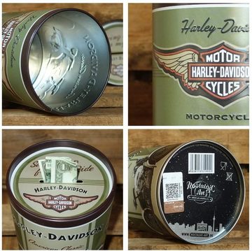 Nostalgic-Art Spardose Metall Spardose Sparbüchse Sparschwein - Harley-Davidson