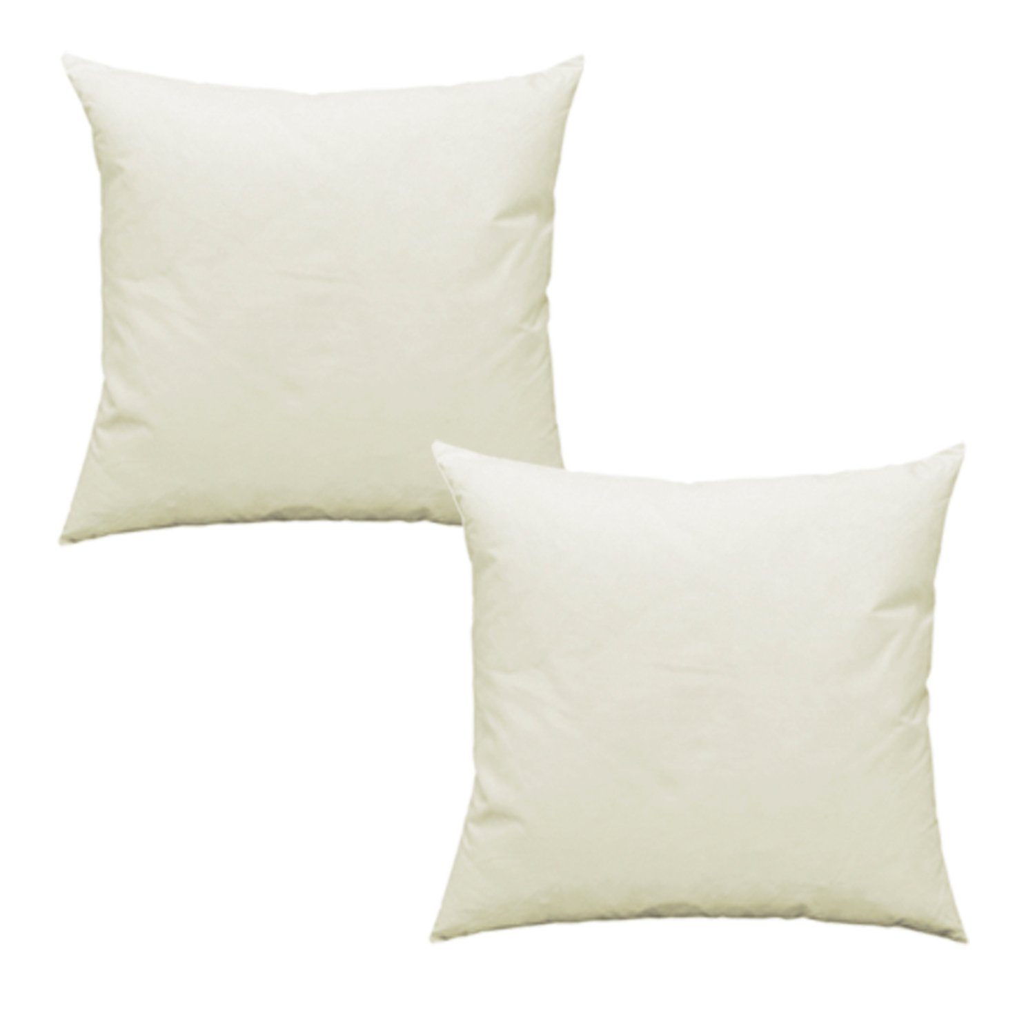 Haus und Deko Kopfkissen 2er Pack Füllkissen Federn Kissen Inlett Kissenfül günstig online kaufen