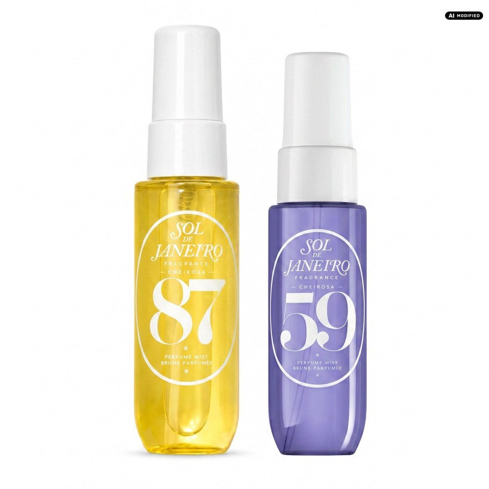 Sol de Janeiro Gesichts- und Körperspray Sol de Janeiro Cheirosa 87 und 59 Perfume Mist Duo, Zwei beliebte Cheirosa Düfte in praktischem Travel Duo