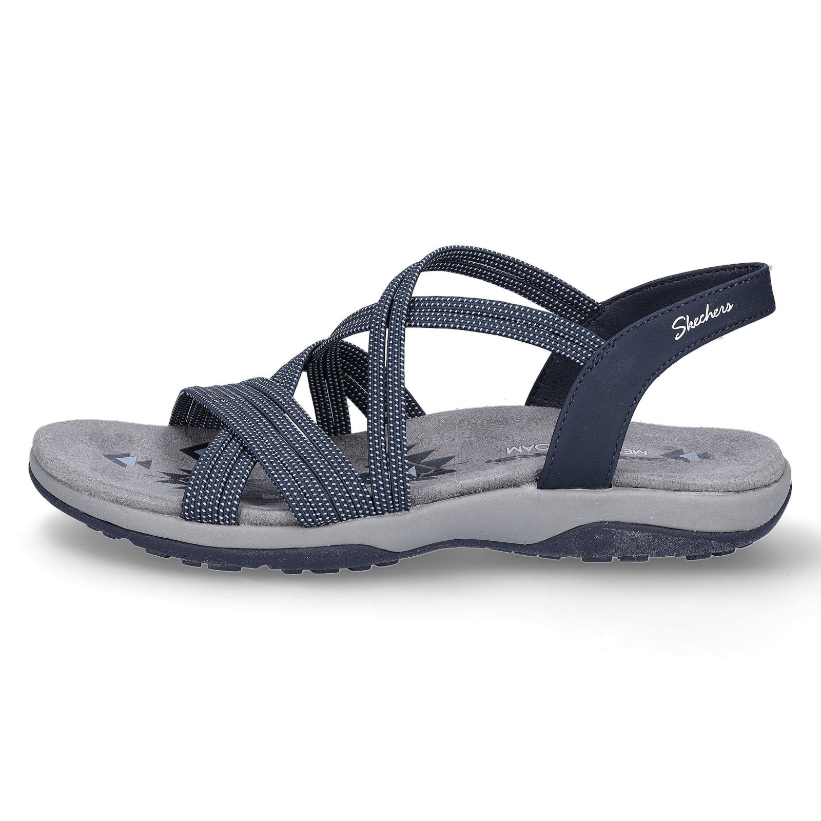Skechers Skechers (20202745) Slim marine blau Reggae Damen Sandale Sandale Blau