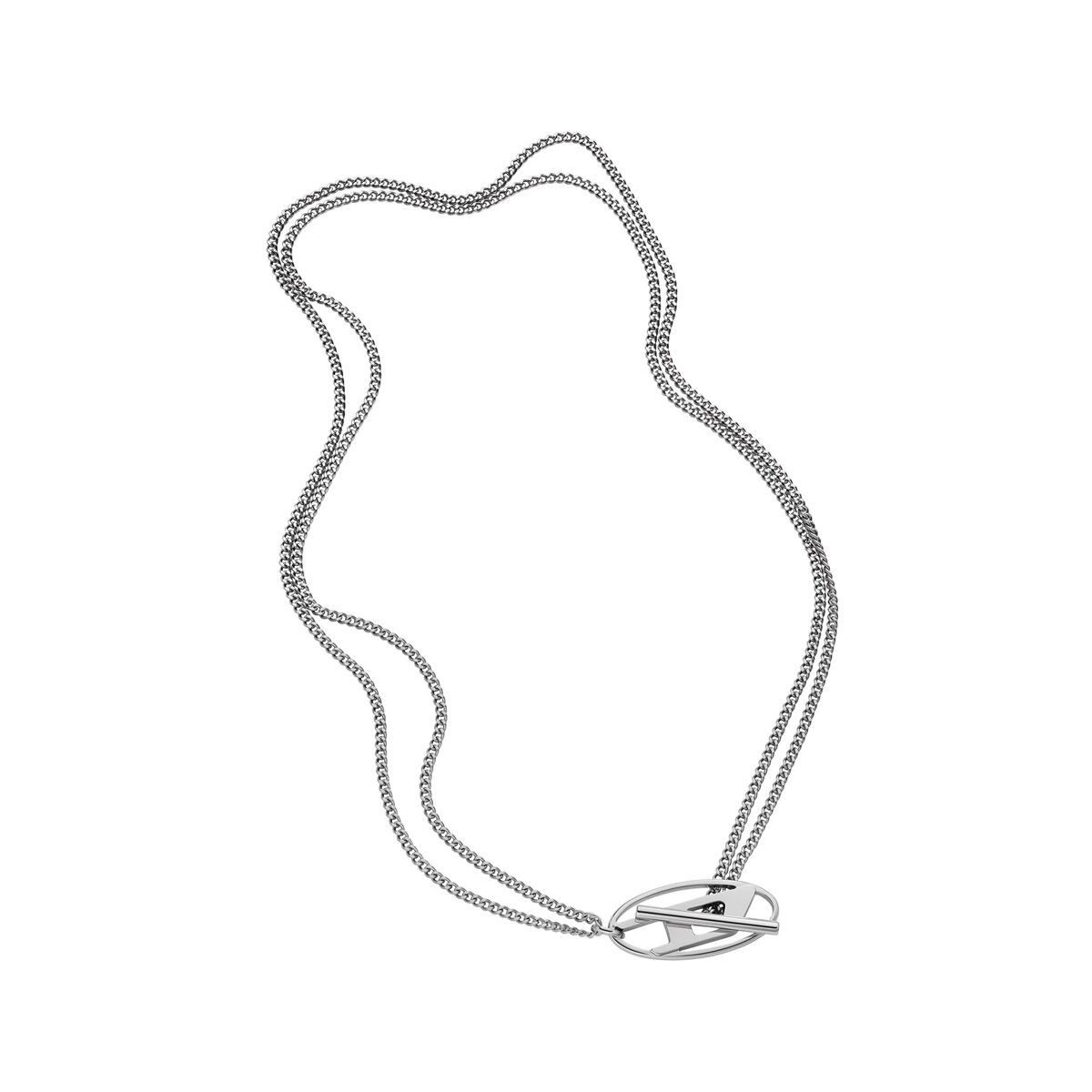 Diesel Edelstahlkette Damenhalskette Die...