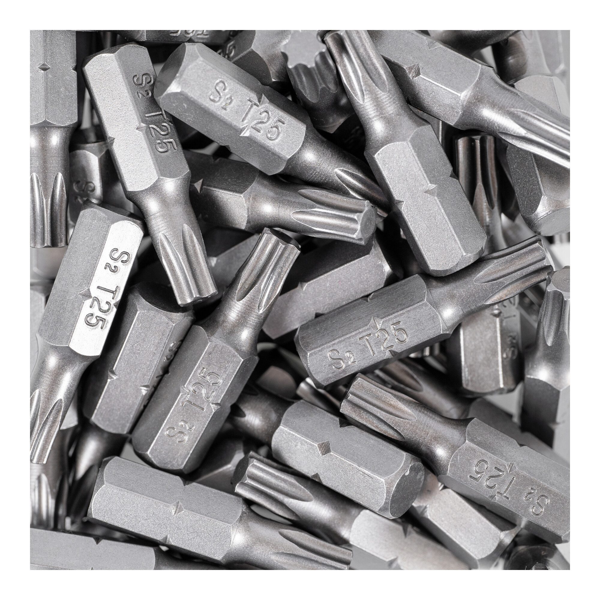 Stier Bit-Set STIER TORX-Bit-Großpackung 50 Bits Bits T 15 - T 30 Länge 25 mm Profi
