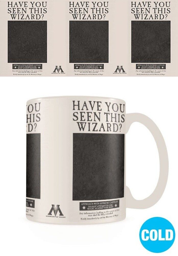 Pyramid International Tasse Harry Potter Tasse mit Thermoeffekt Wanted Sirius Black