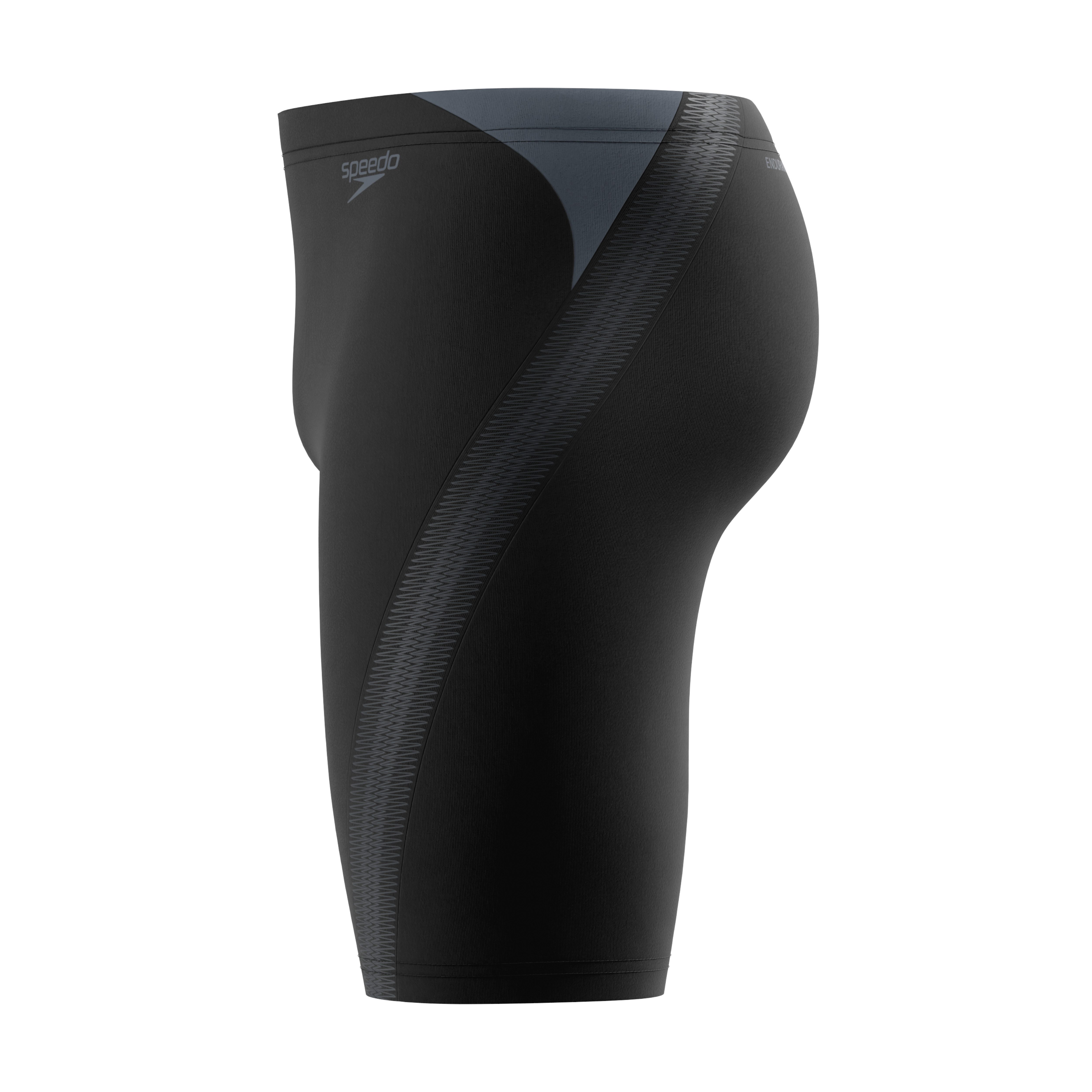 Speedo Badeshorts MENS HYPER BOOM SPLICE JAMMER BLK/GRY