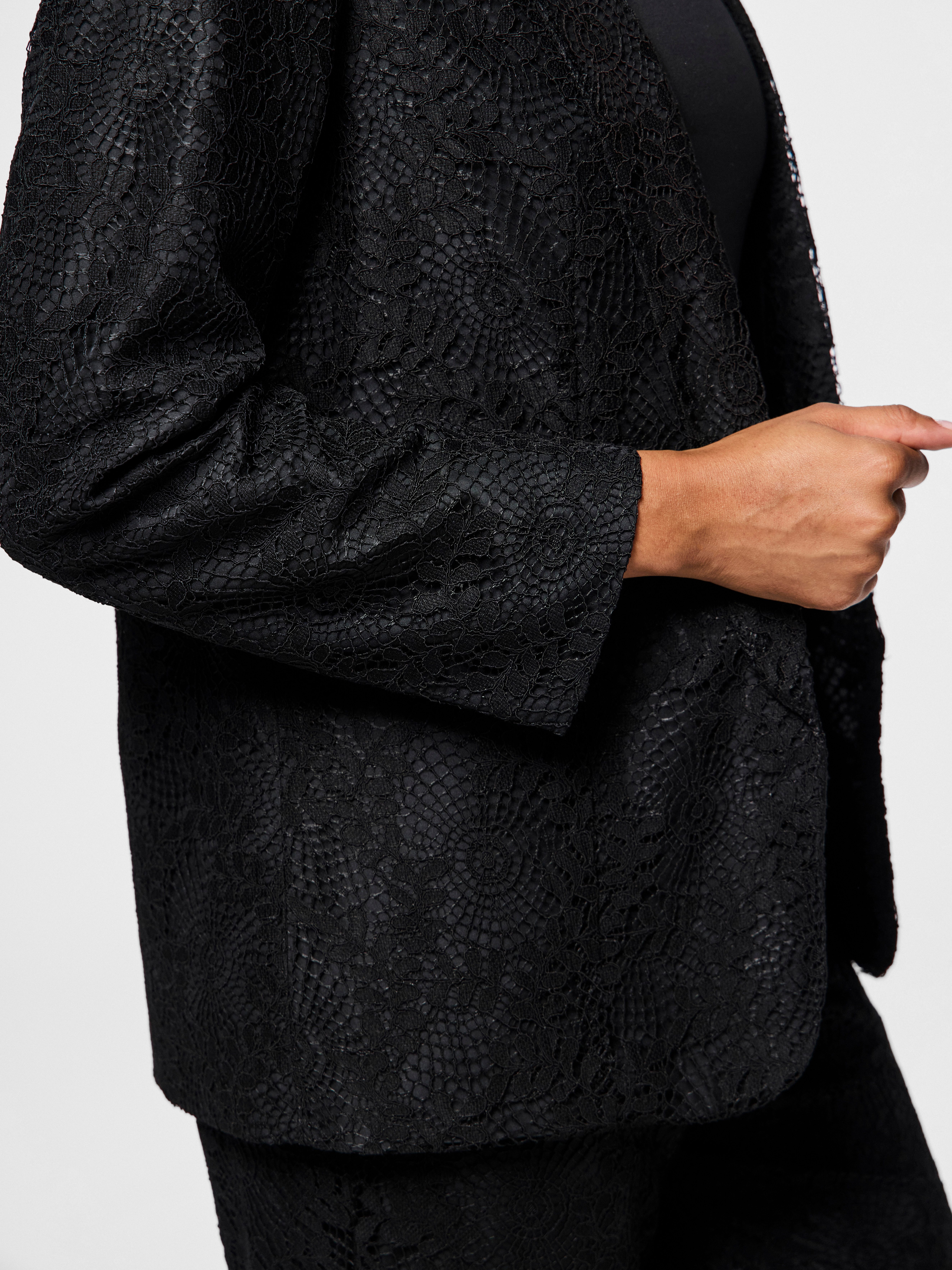 pieces Longblazer PCBOSULLA LACE BLAZER aus günstig online kaufen