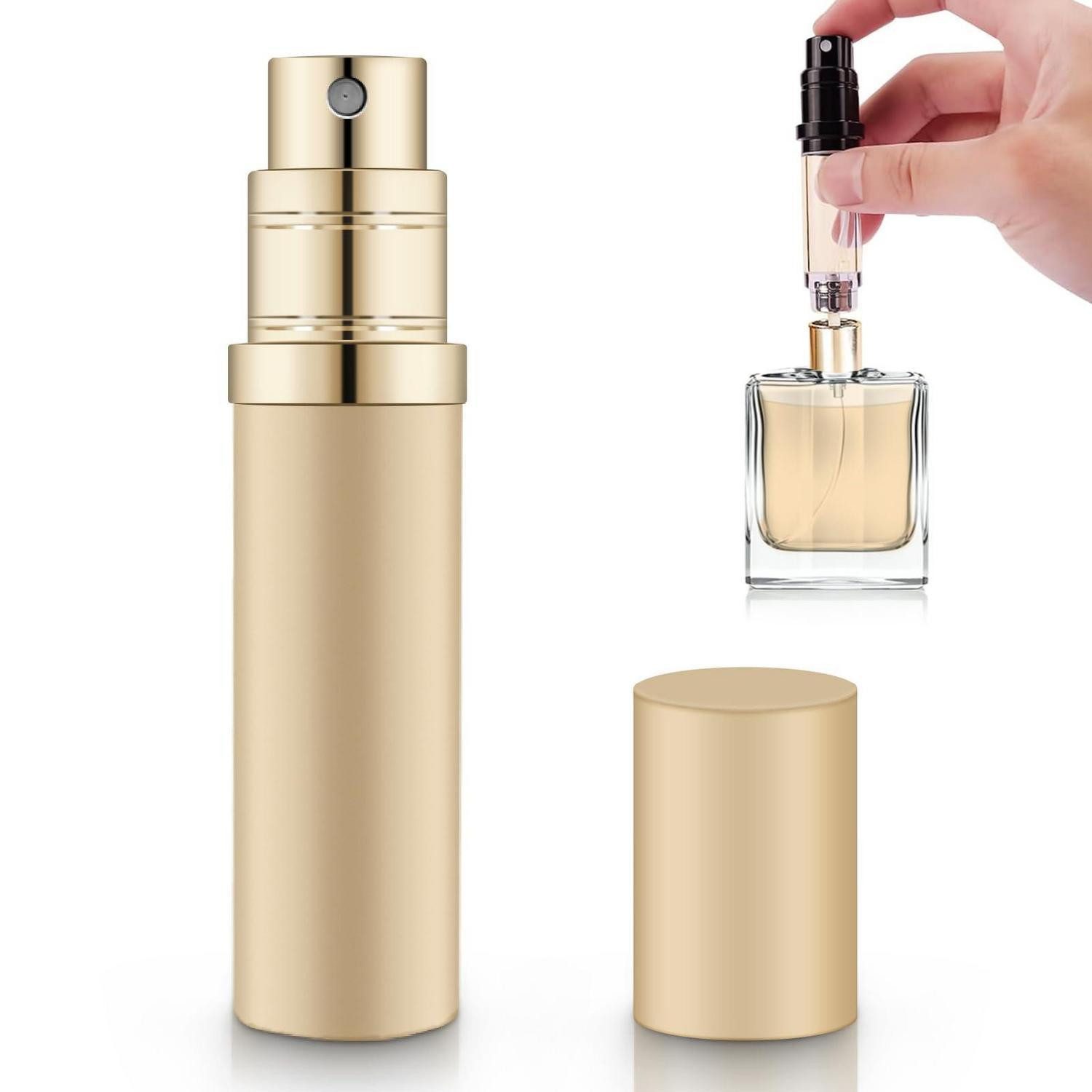 LuxusKollektion Parfümzerstäuber Parfum Zerstäuber 5ml Gold